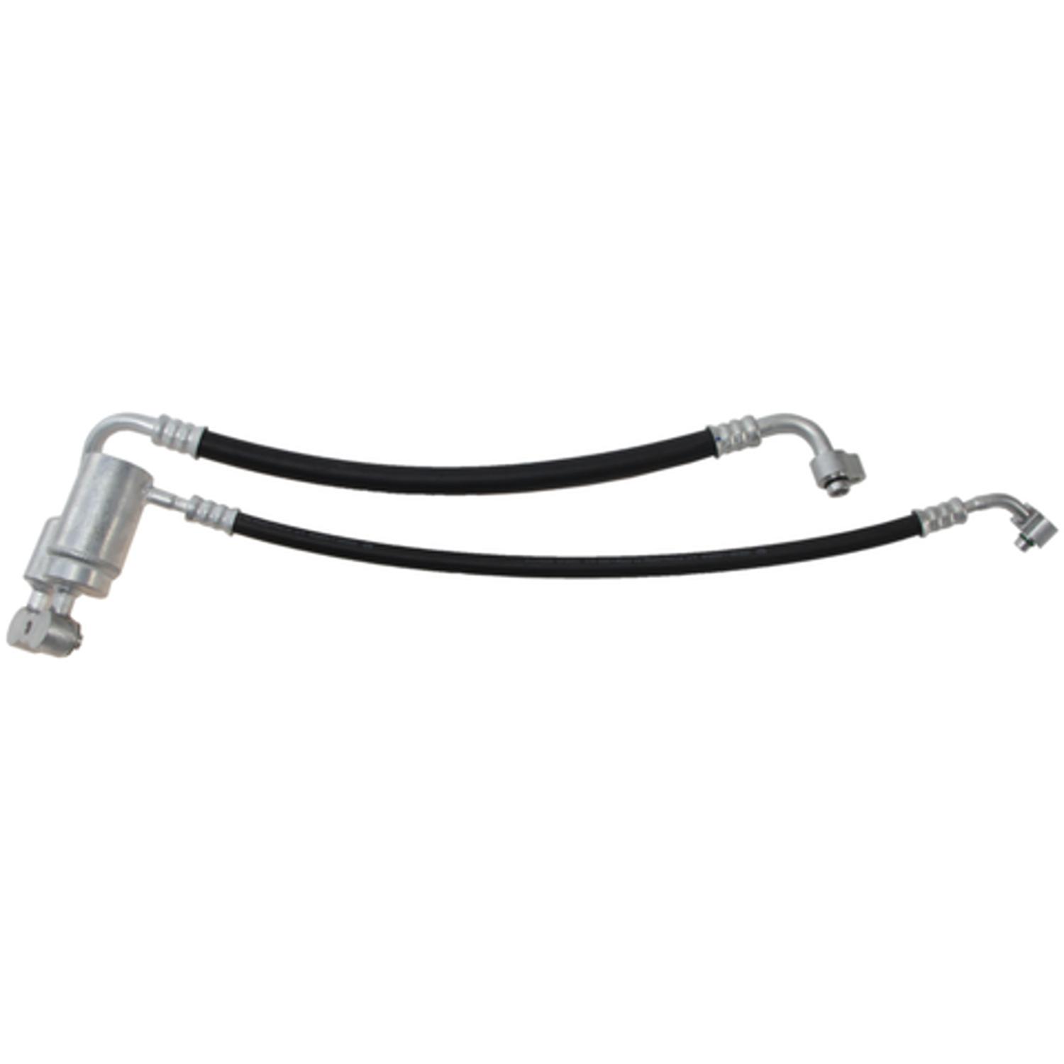 Four Seasons 66757 - A/C Refrigerant Discharge / Suction Hose Assembly Four Seasons 66757 A/C Manifold Hose Assembly product image 1 of 5