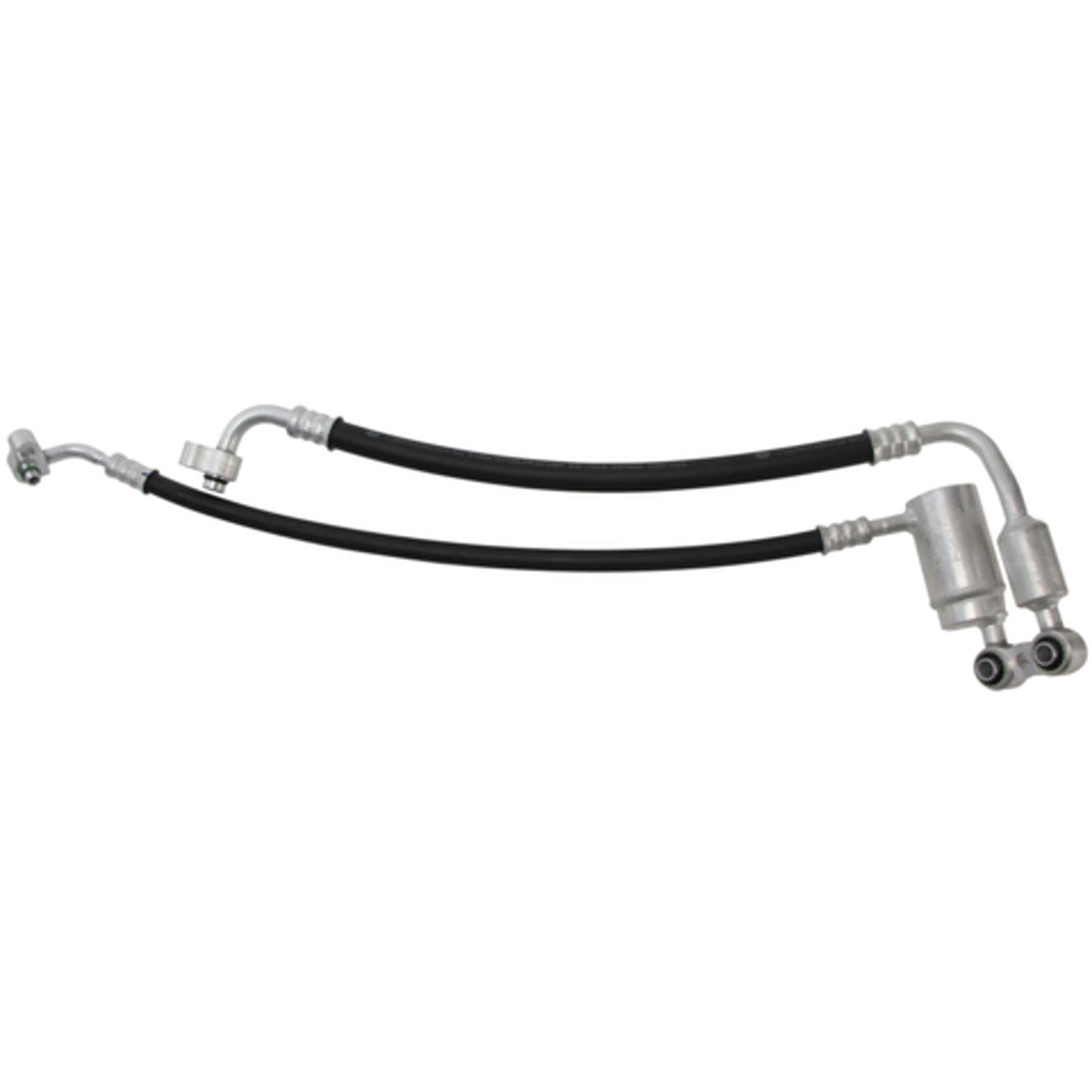 Four Seasons 66757 - A/C Refrigerant Discharge / Suction Hose Assembly Four Seasons 66757 A/C Manifold Hose Assembly product image 2 of 5