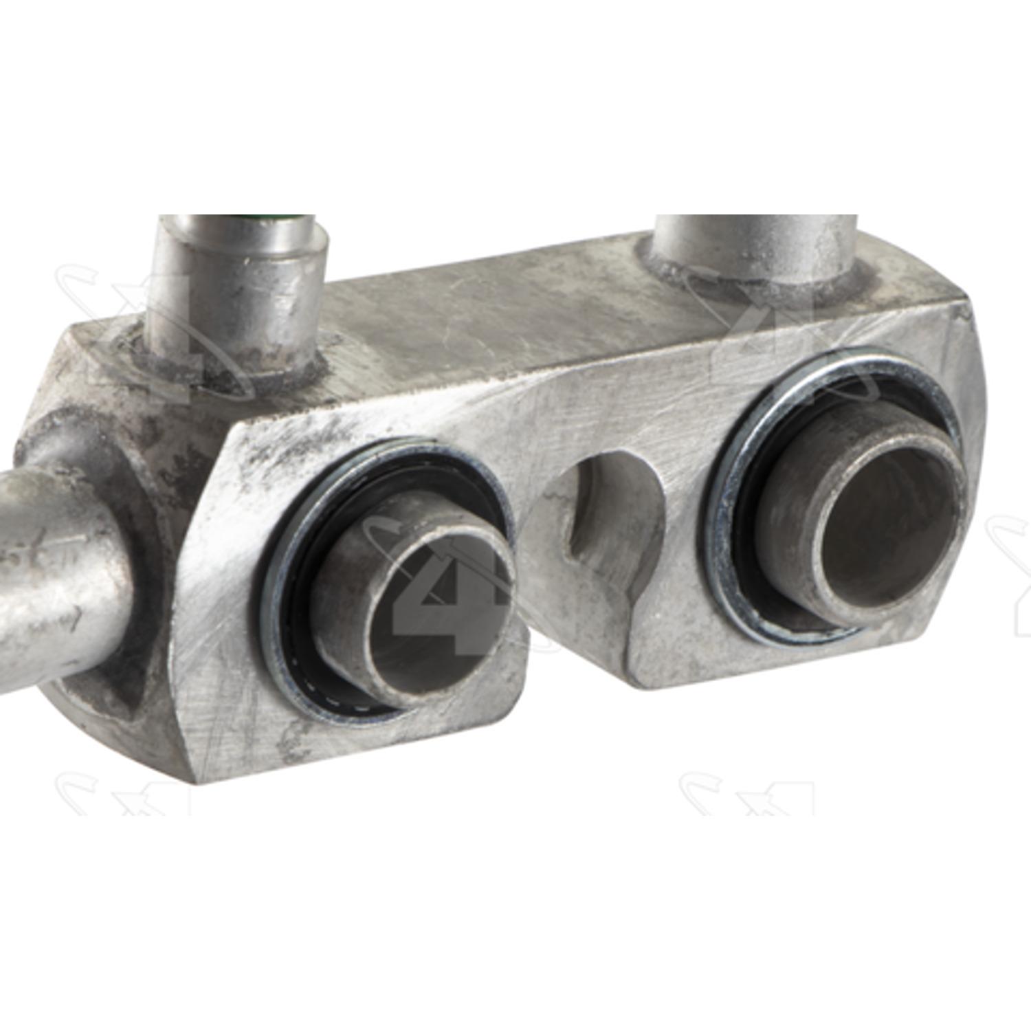 Four Seasons 66872 - A/C Refrigerant Discharge / Suction Hose Assembly Four Seasons 66872 A/C Manifold Hose Assembly product image 4 of 4
