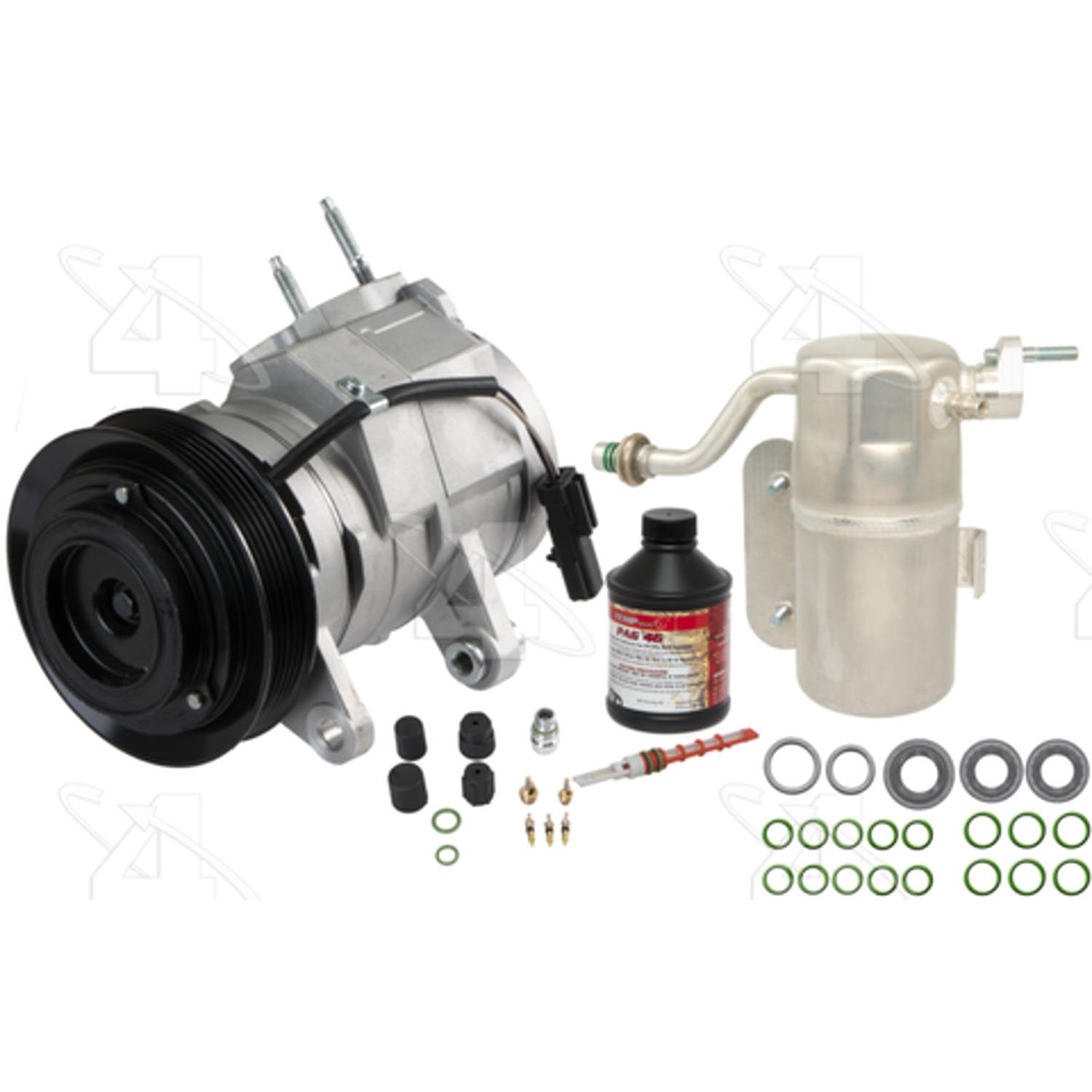 Four Seasons 6709NK - A/C Compressor and Component Kit Four Seasons 6709NK A/C Compressor and Component Kit product image 1 of 5