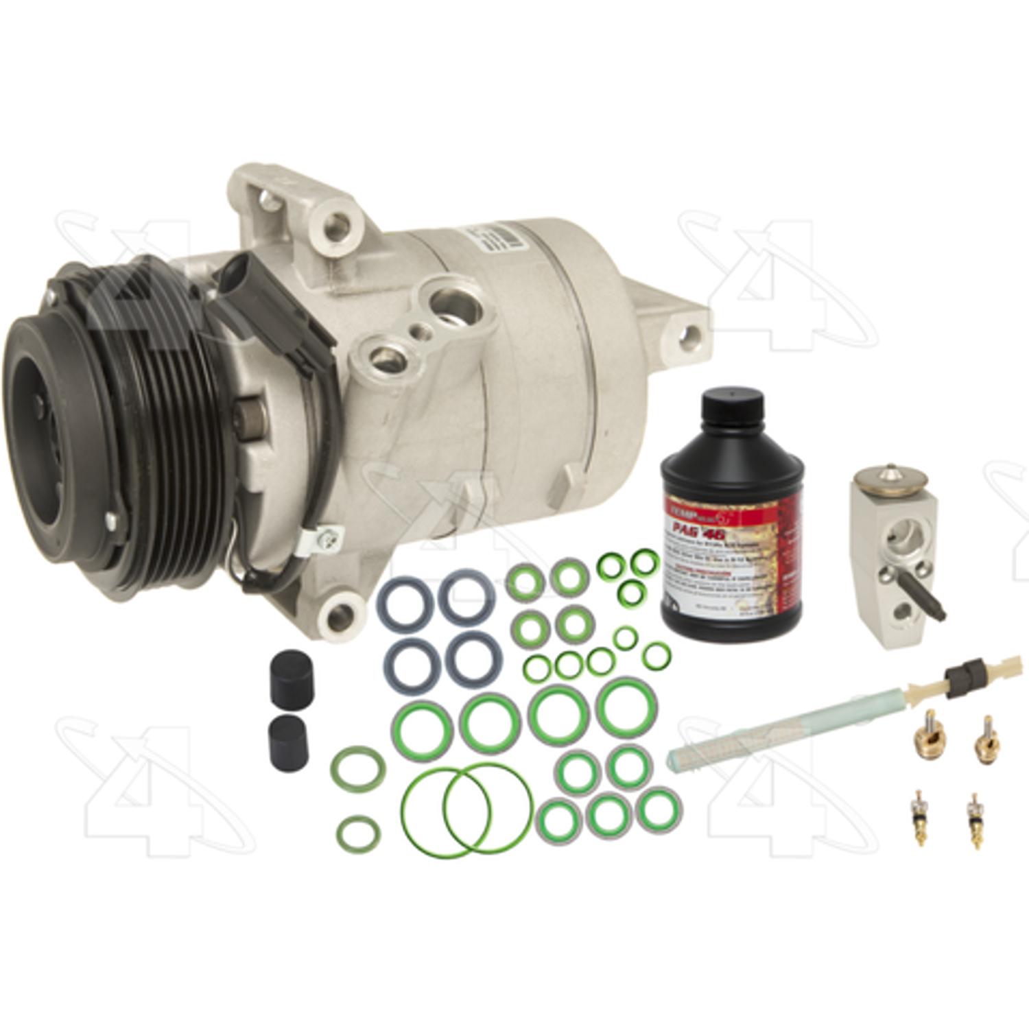 Four Seasons 7104NK - A/C Compressor and Component Kit Four Seasons 7104NK A/C Compressor and Component Kit product image 1 of 5