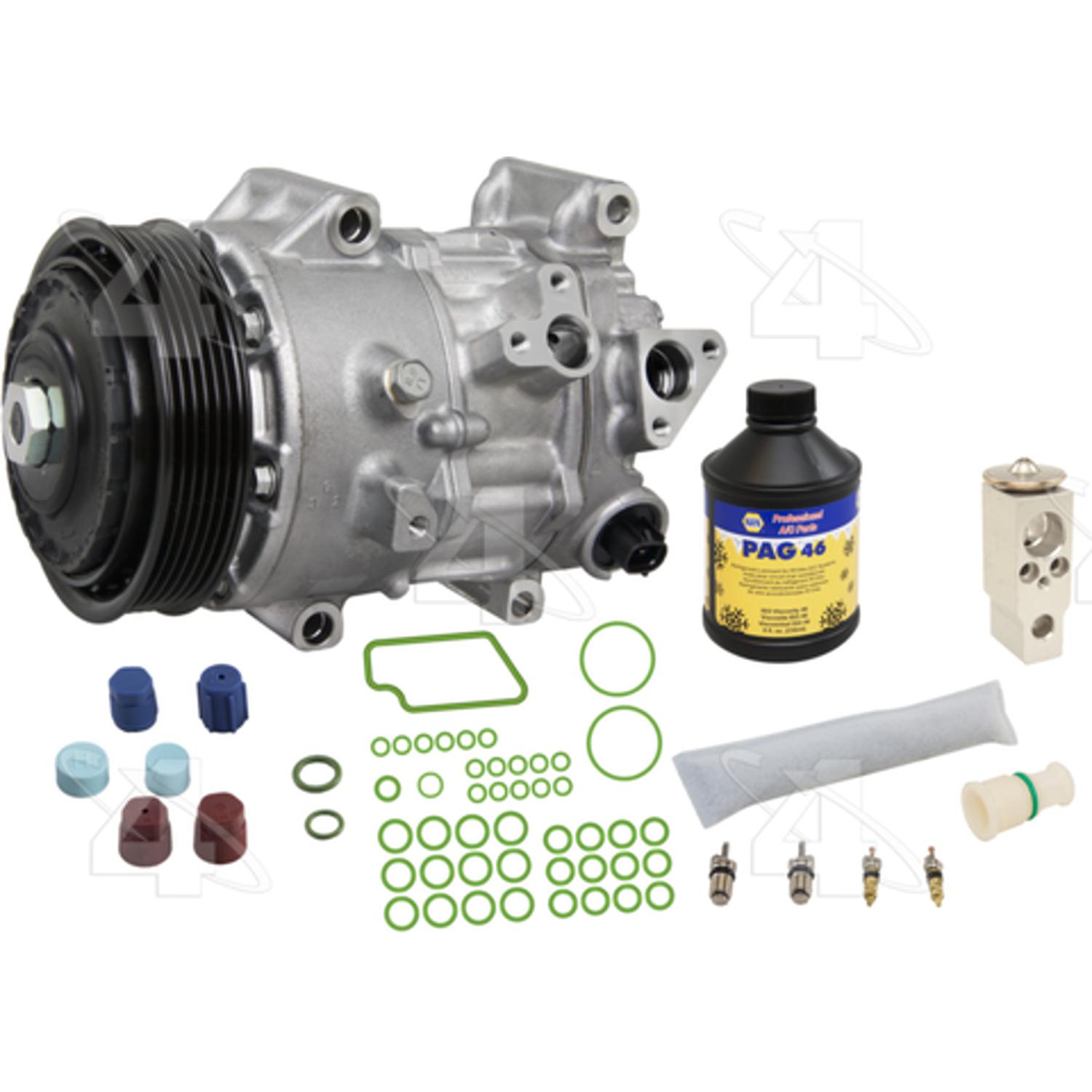 Four Seasons 7338NK - A/C Compressor and Component Kit Four Seasons 7338NK A/C Compressor and Component Kit product image 1 of 5