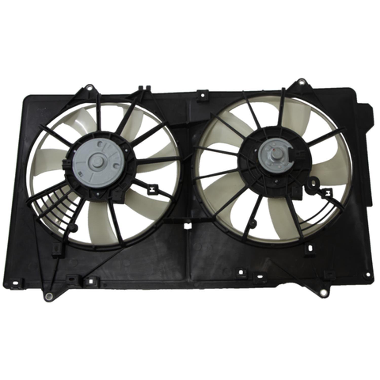 Four Seasons 75184 - Engine Cooling Fan Assembly Four Seasons 75184 Dual Radiator and Condenser Fan Assembly product image 1 of 4