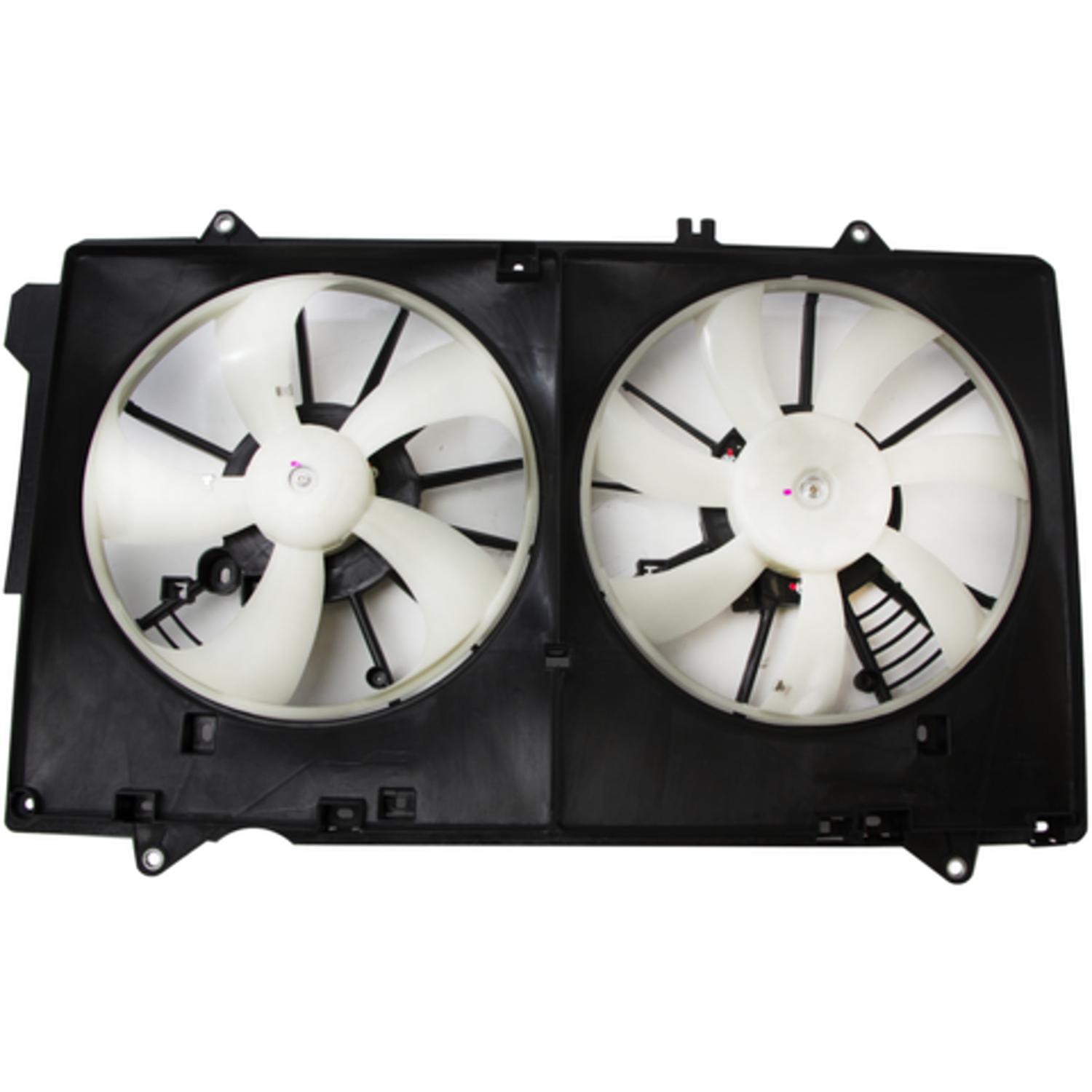 Four Seasons 75184 - Engine Cooling Fan Assembly Four Seasons 75184 Dual Radiator and Condenser Fan Assembly product image 2 of 4