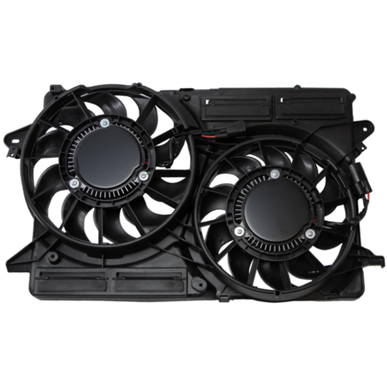 Four Seasons 75191 - Engine Cooling Fan Assembly Four Seasons 75191 Dual Radiator and Condenser Fan Assembly product image 1 of 4
