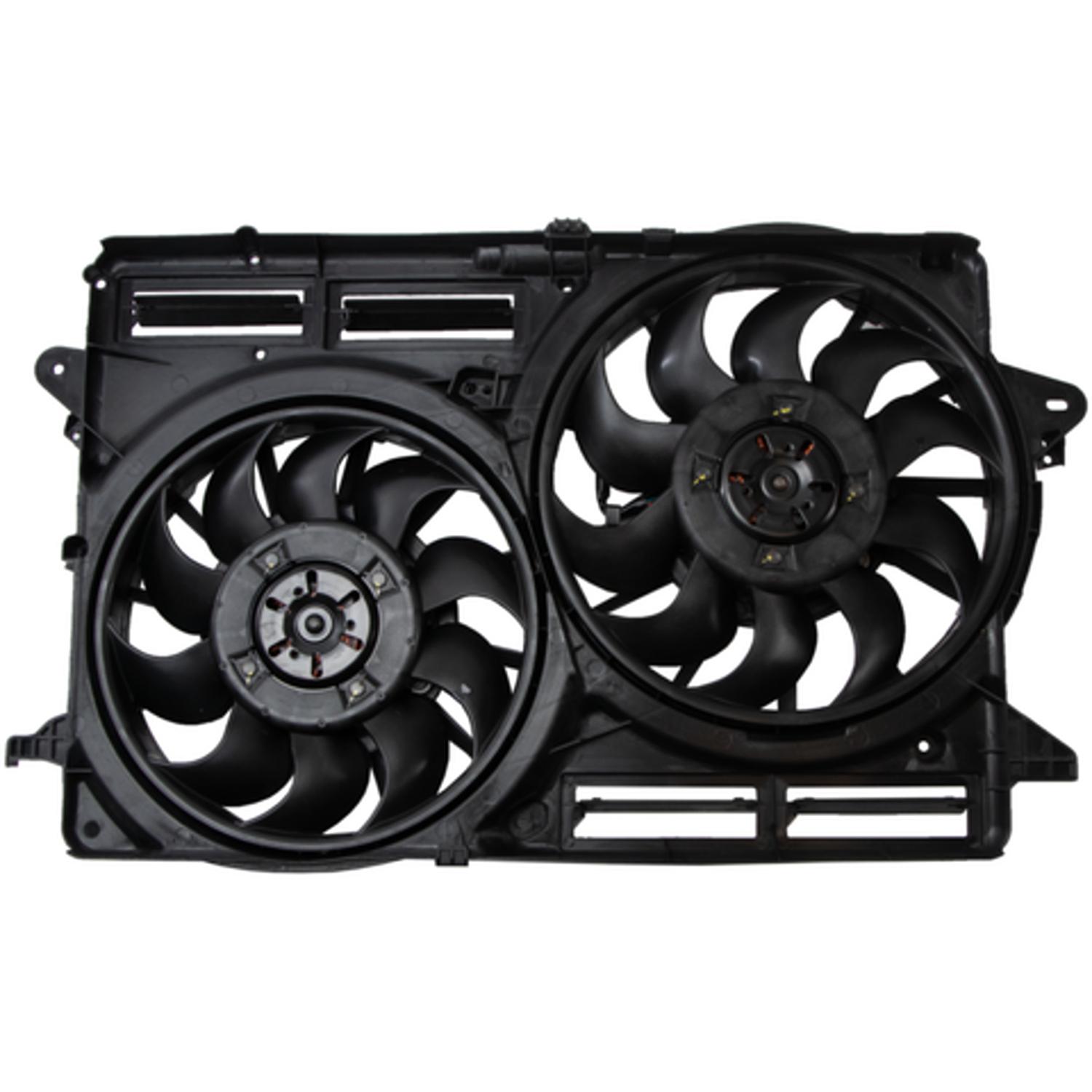 Four Seasons 75191 - Engine Cooling Fan Assembly Four Seasons 75191 Dual Radiator and Condenser Fan Assembly product image 2 of 4