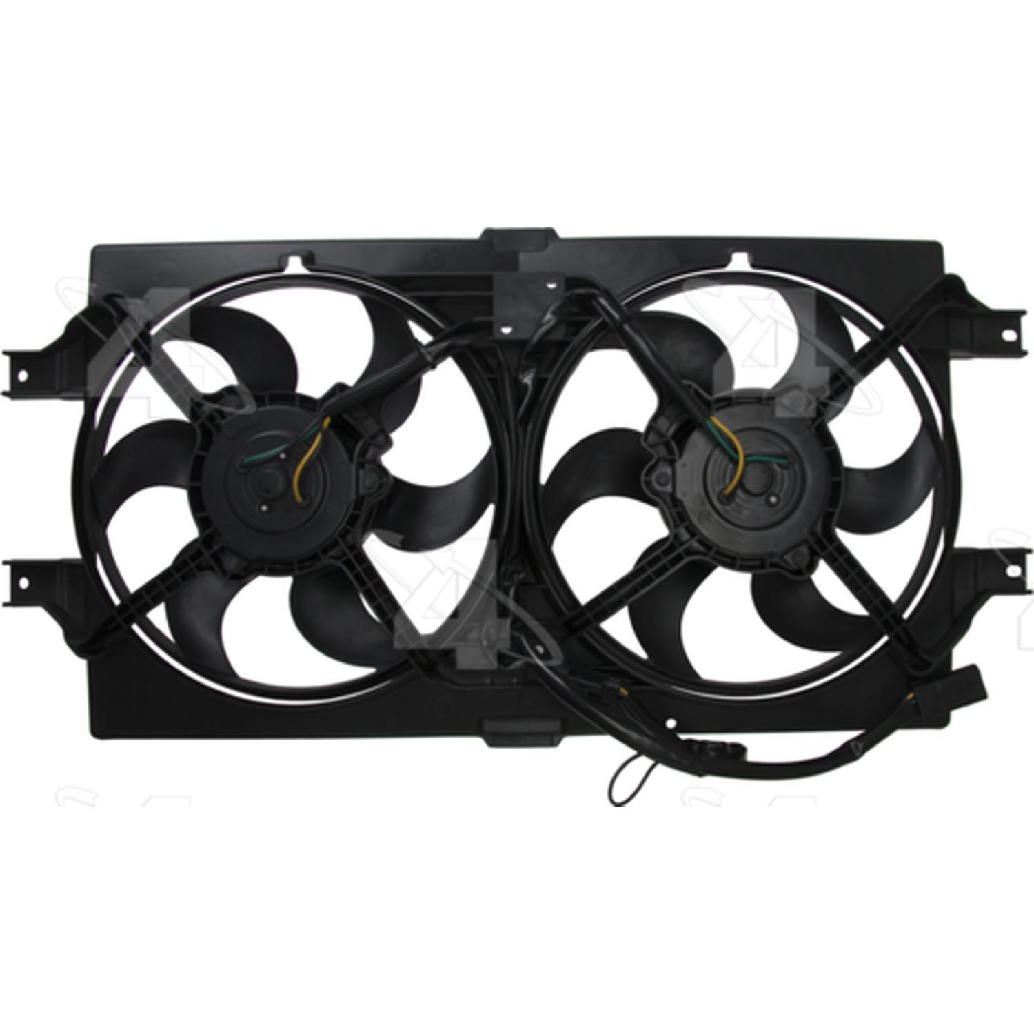 Four Seasons 75203 - Engine Cooling Fan Assembly Four Seasons 75203 Dual Radiator and Condenser Fan Assembly product image 2 of 4