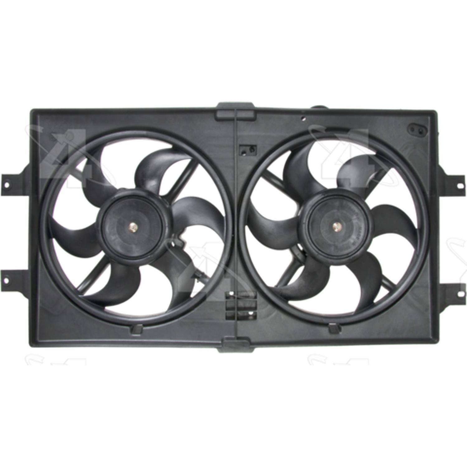 Four Seasons 75203 - Engine Cooling Fan Assembly Four Seasons 75203 Dual Radiator and Condenser Fan Assembly product image 4 of 4