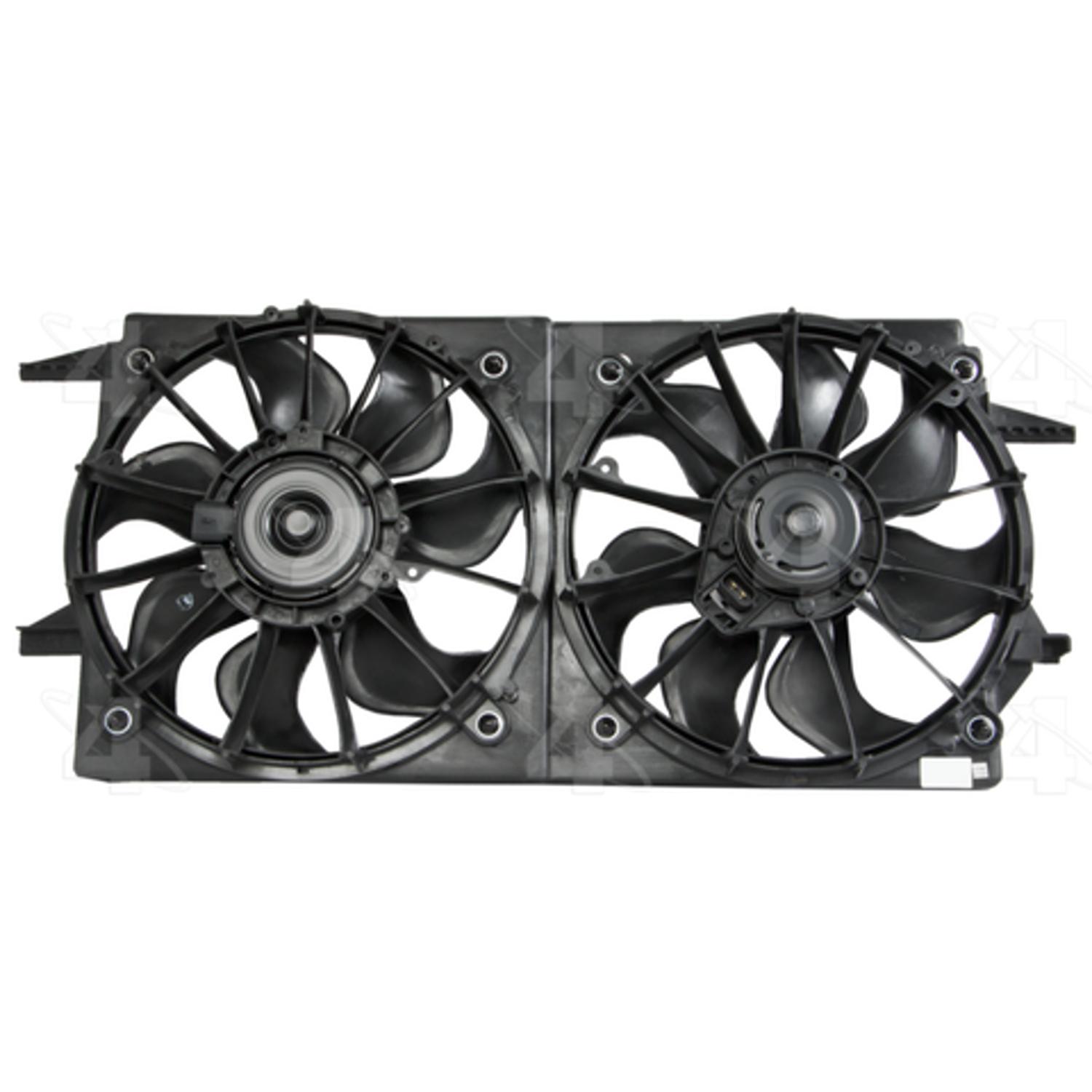 Four Seasons 75236 - Engine Cooling Fan Assembly Four Seasons 75236 Dual Radiator and Condenser Fan Assembly product image 1 of 3