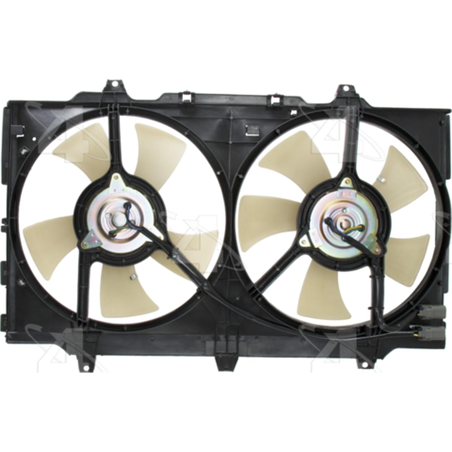Four Seasons 75238 - Engine Cooling Fan Assembly Four Seasons 75238 Dual Radiator and Condenser Fan Assembly product image 2 of 3