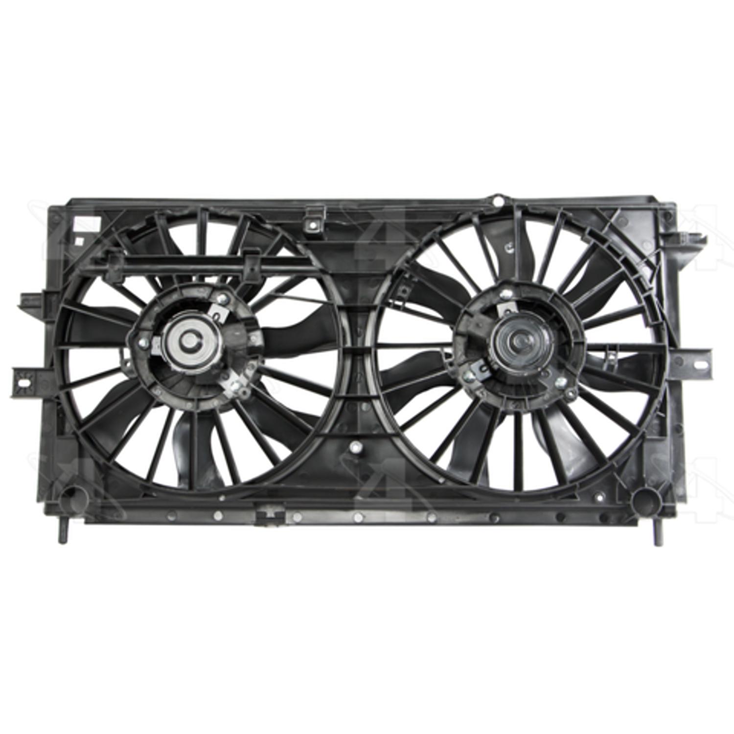 Four Seasons 75259 - Engine Cooling Fan Assembly Four Seasons 75259 Dual Radiator and Condenser Fan Assembly product image 1 of 3