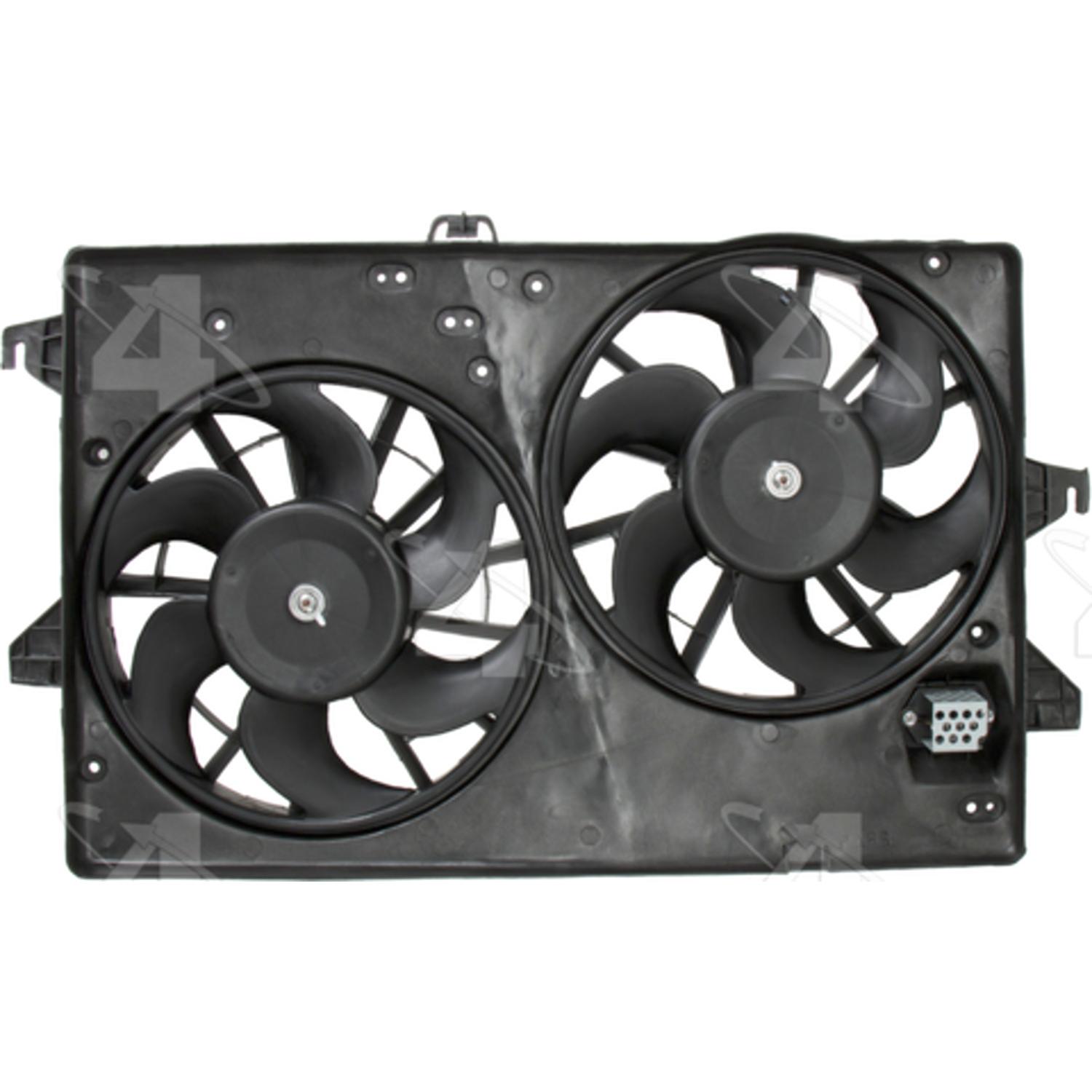 Four Seasons 75282 - Engine Cooling Fan Assembly Four Seasons 75282 Dual Radiator and Condenser Fan Assembly product image 2 of 3