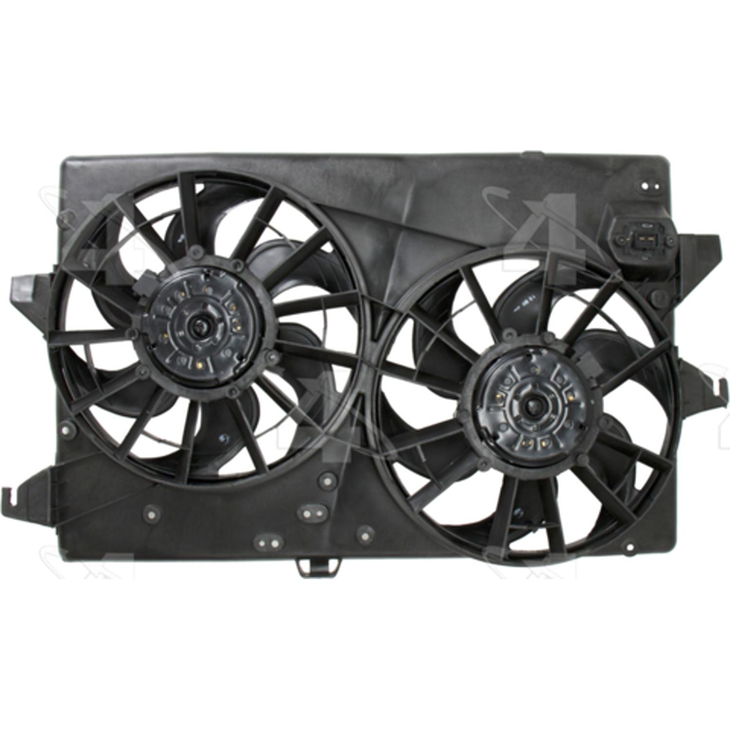 Four Seasons 75282 - Engine Cooling Fan Assembly Four Seasons 75282 Dual Radiator and Condenser Fan Assembly product image 3 of 3