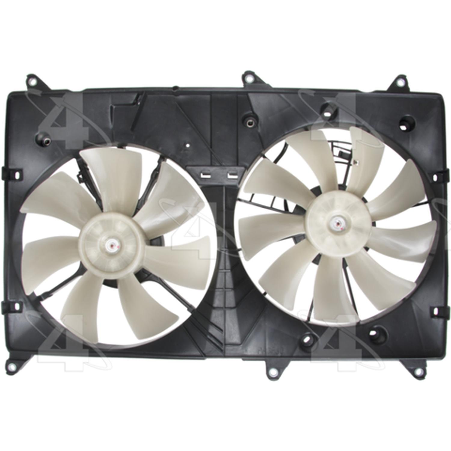 Four Seasons 75283 - Engine Cooling Fan Assembly Four Seasons 75283 Dual Radiator and Condenser Fan Assembly product image 3 of 3