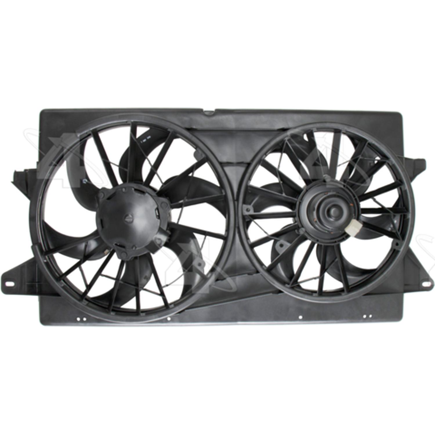 Four Seasons 75300 - Engine Cooling Fan Assembly Four Seasons 75300 Dual Radiator and Condenser Fan Assembly product image 2 of 3