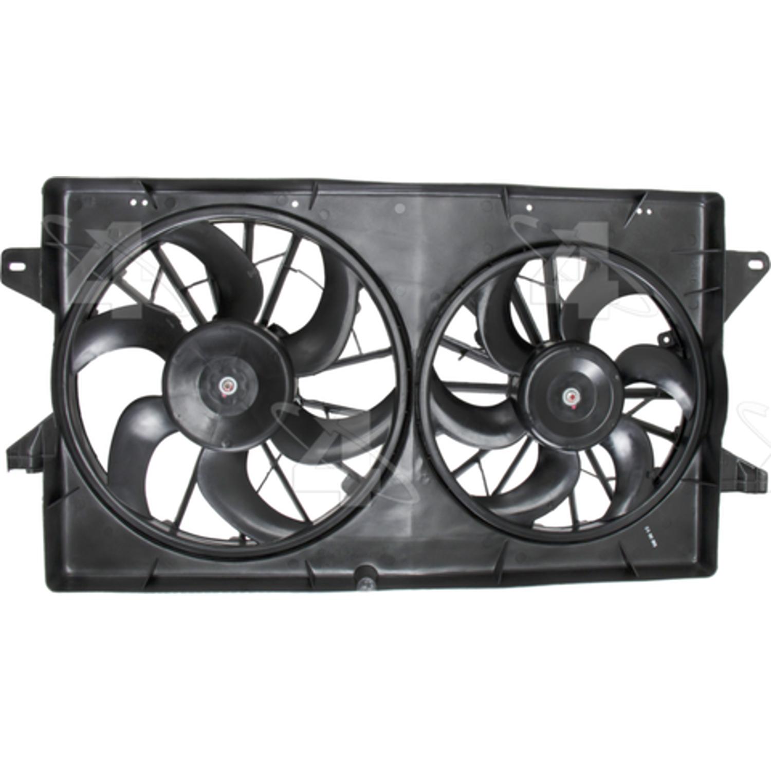 Four Seasons 75300 - Engine Cooling Fan Assembly Four Seasons 75300 Dual Radiator and Condenser Fan Assembly product image 3 of 3
