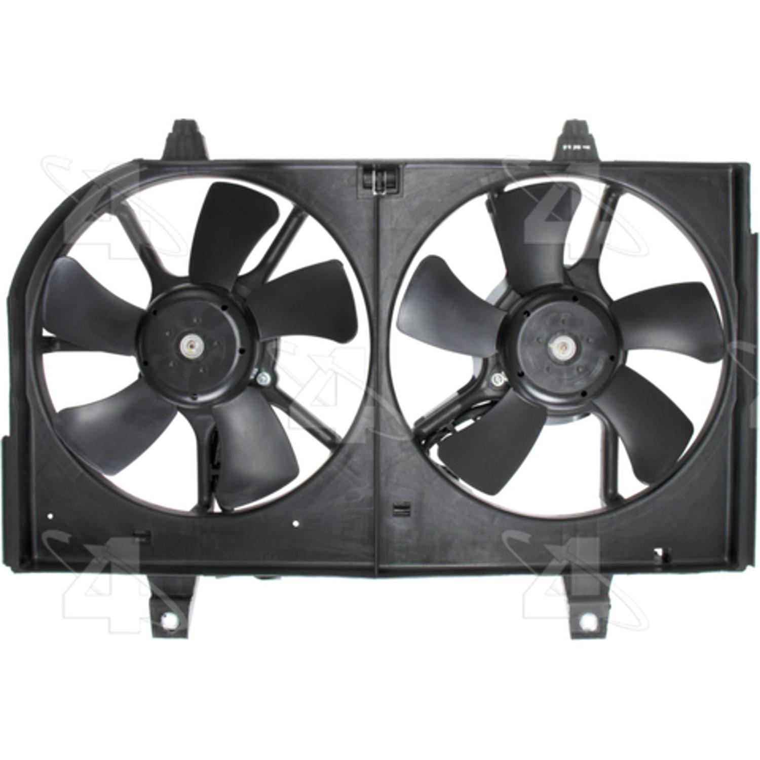 Four Seasons 75306 - Engine Cooling Fan Assembly Four Seasons 75306 Dual Radiator and Condenser Fan Assembly product image 1 of 3