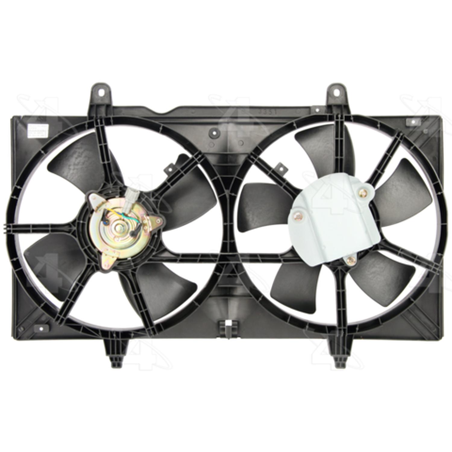 Four Seasons 75362 - Engine Cooling Fan Assembly Four Seasons 75362 Dual Radiator and Condenser Fan Assembly product image 1 of 1