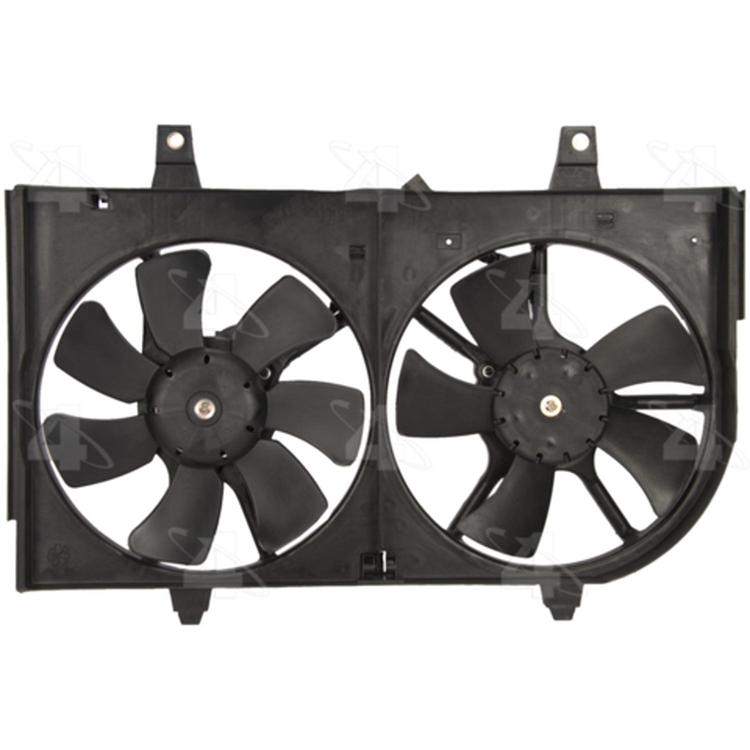 Four Seasons 75372 - Engine Cooling Fan Assembly Four Seasons 75372 Dual Radiator and Condenser Fan Assembly product image 2 of 2