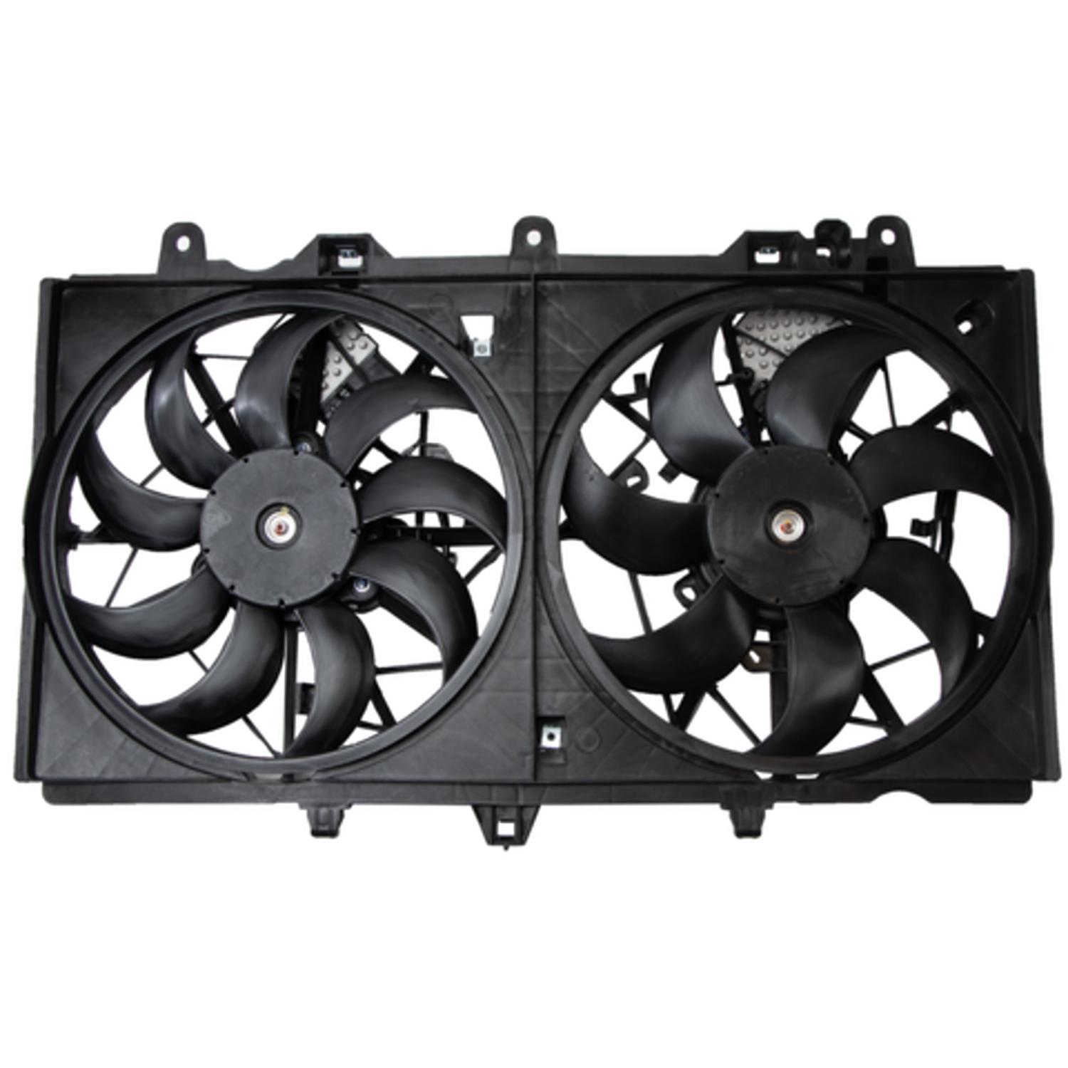 Four Seasons 75381 Dual Radiator and Condenser Fan Assembly product image 2 of 4
