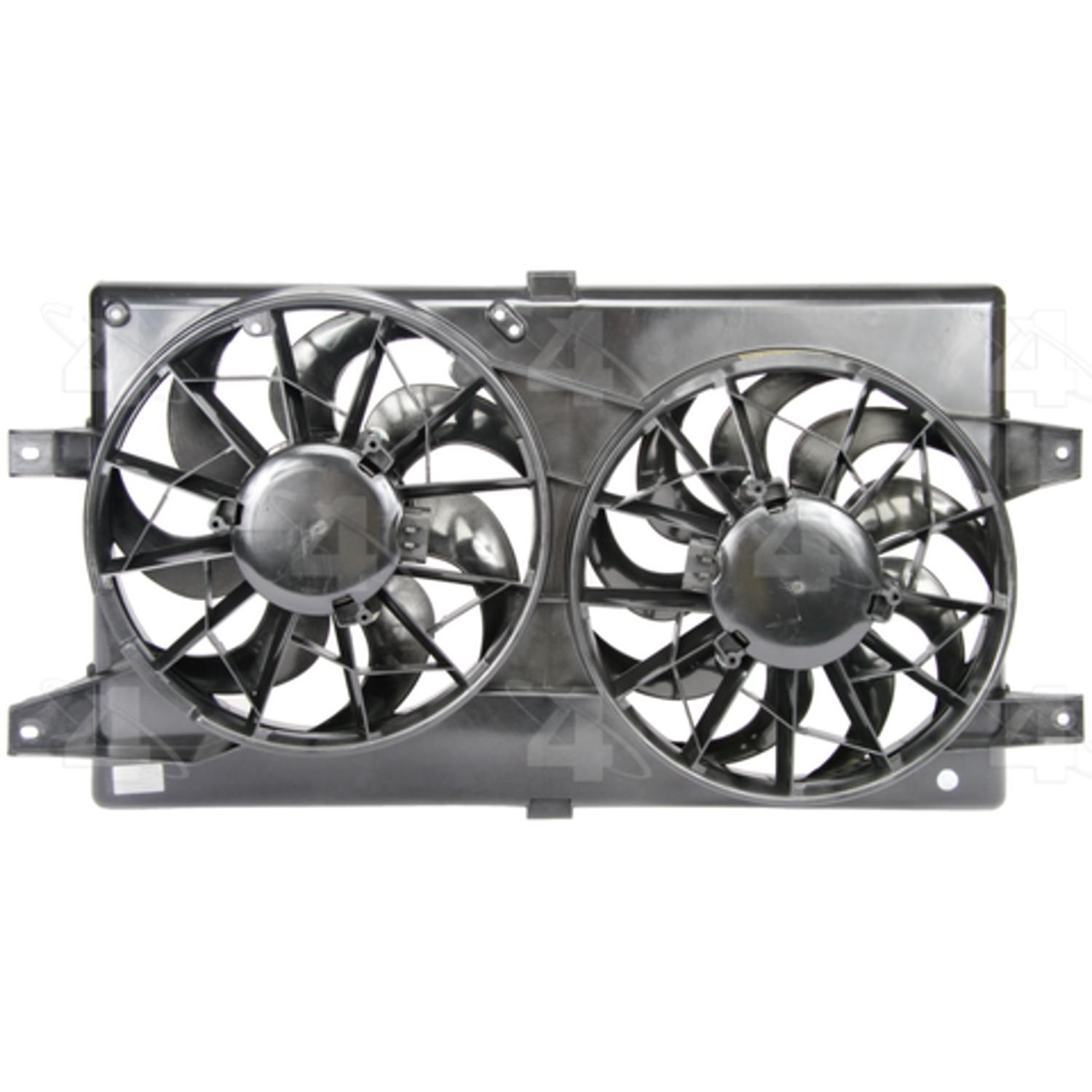 Four Seasons 75468 - Engine Cooling Fan Assembly Four Seasons 75468 Dual Radiator and Condenser Fan Assembly product image 1 of 1