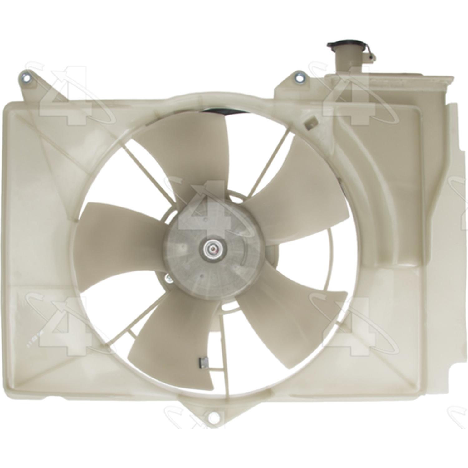 Four Seasons 75477 - Engine Cooling Fan Assembly Four Seasons 75477 Dual Radiator and Condenser Fan Assembly product image 1 of 3