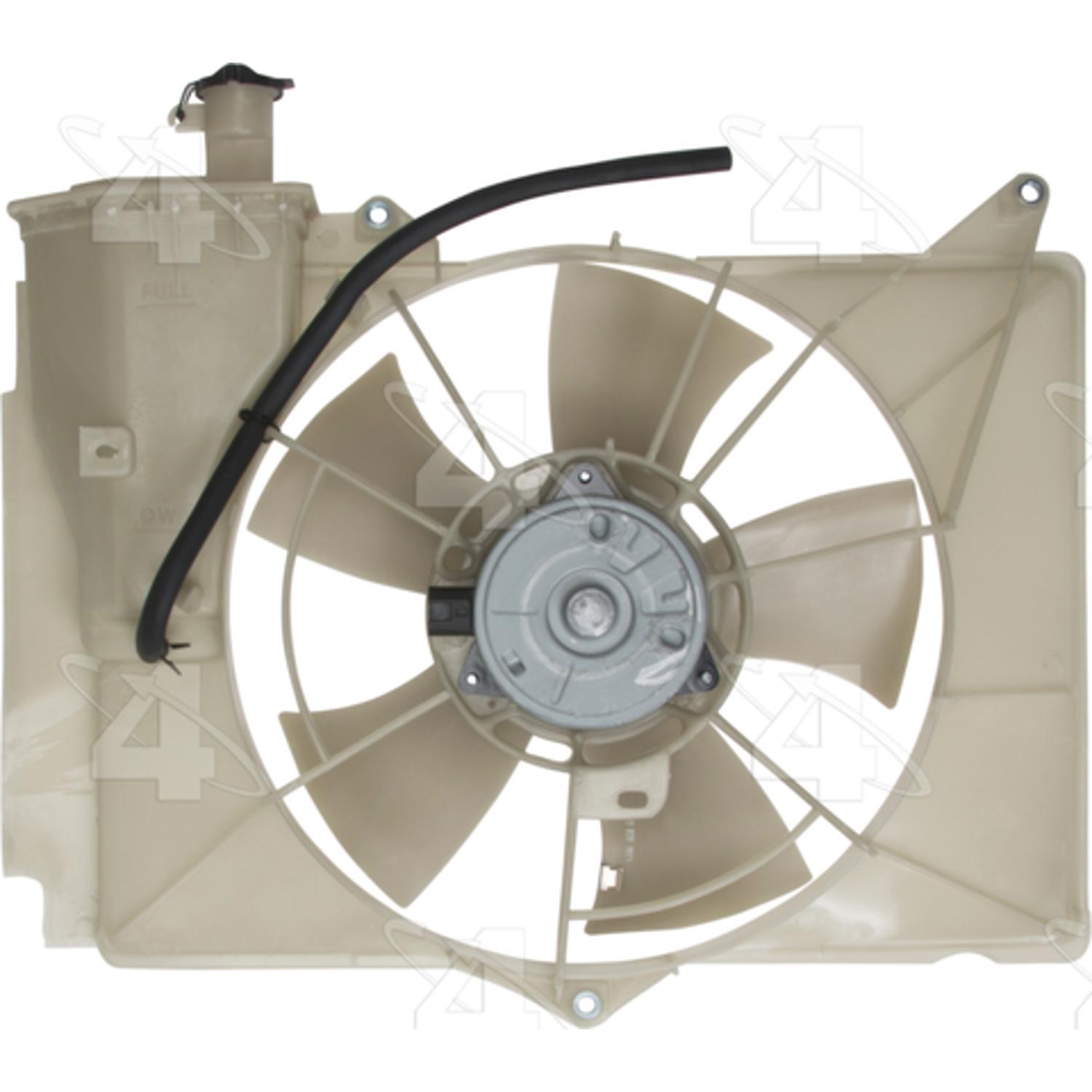 Four Seasons 75477 - Engine Cooling Fan Assembly Four Seasons 75477 Dual Radiator and Condenser Fan Assembly product image 2 of 3