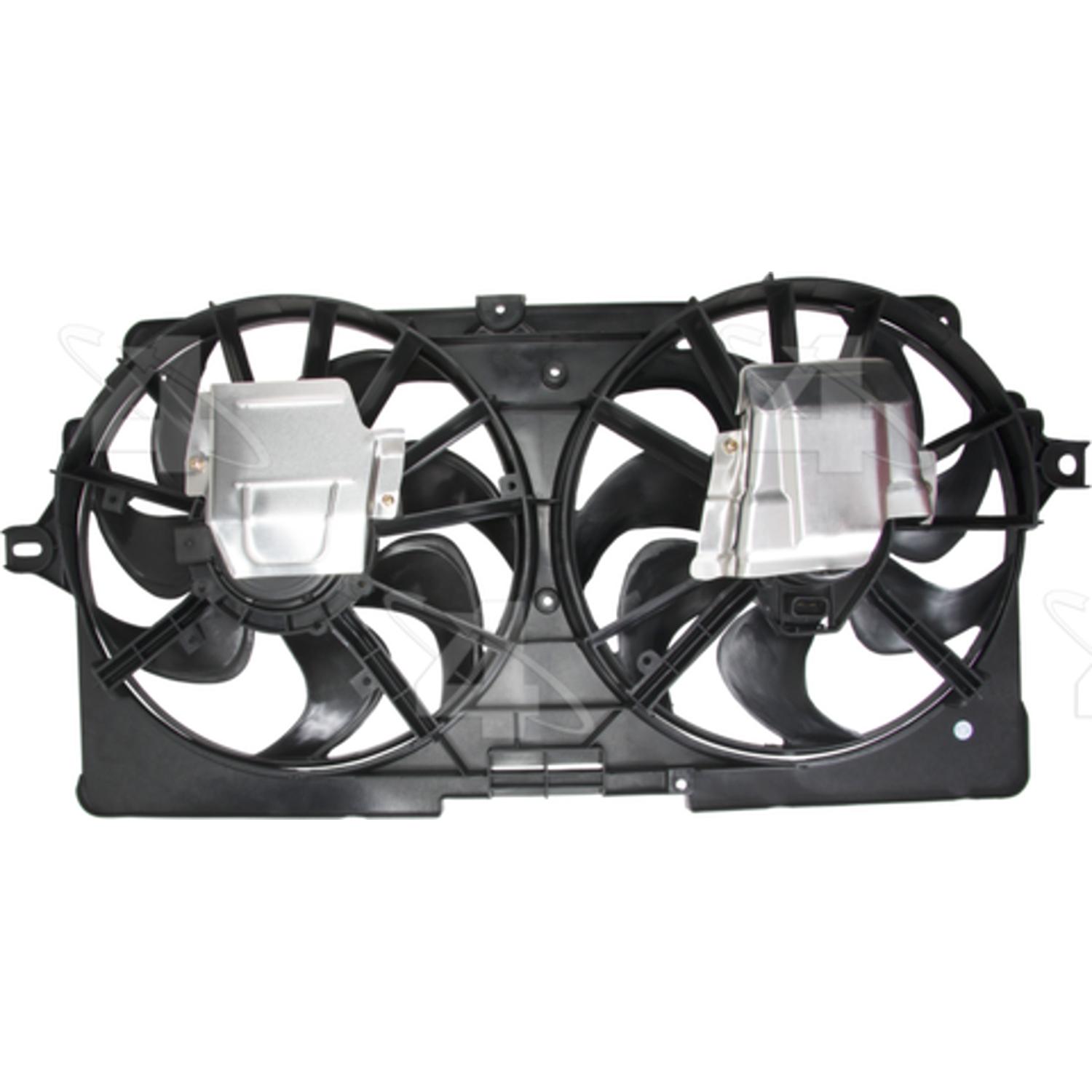 Four Seasons 75483 - Engine Cooling Fan Assembly Four Seasons 75483 Dual Radiator and Condenser Fan Assembly product image 2 of 3
