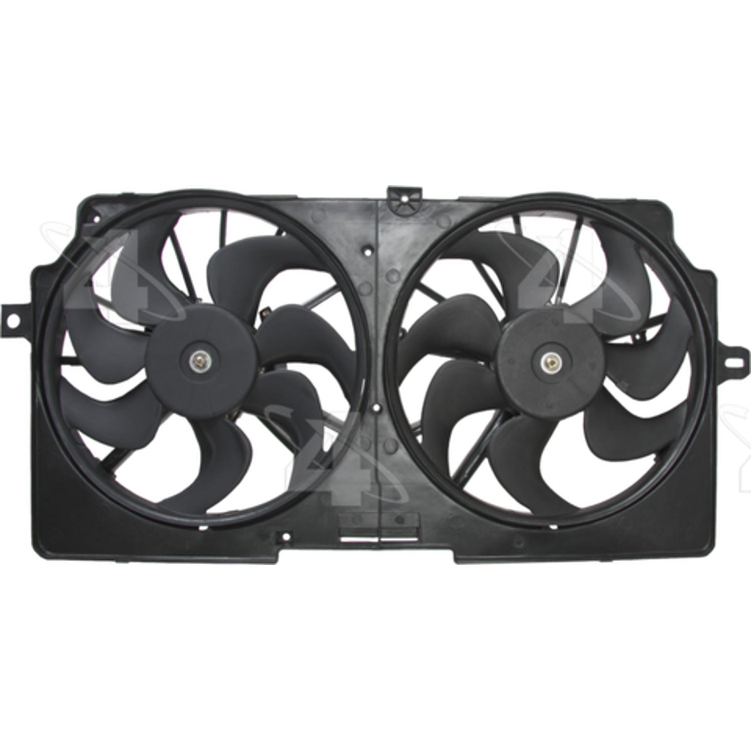 Four Seasons 75483 - Engine Cooling Fan Assembly Four Seasons 75483 Dual Radiator and Condenser Fan Assembly product image 3 of 3