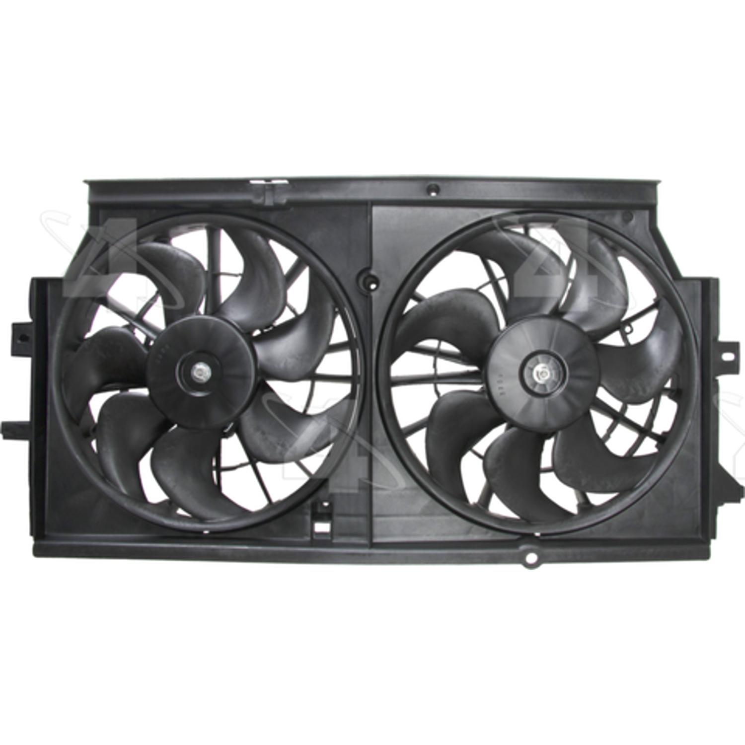 Four Seasons 75512 Dual Radiator and Condenser Fan Assembly product image 1 of 3