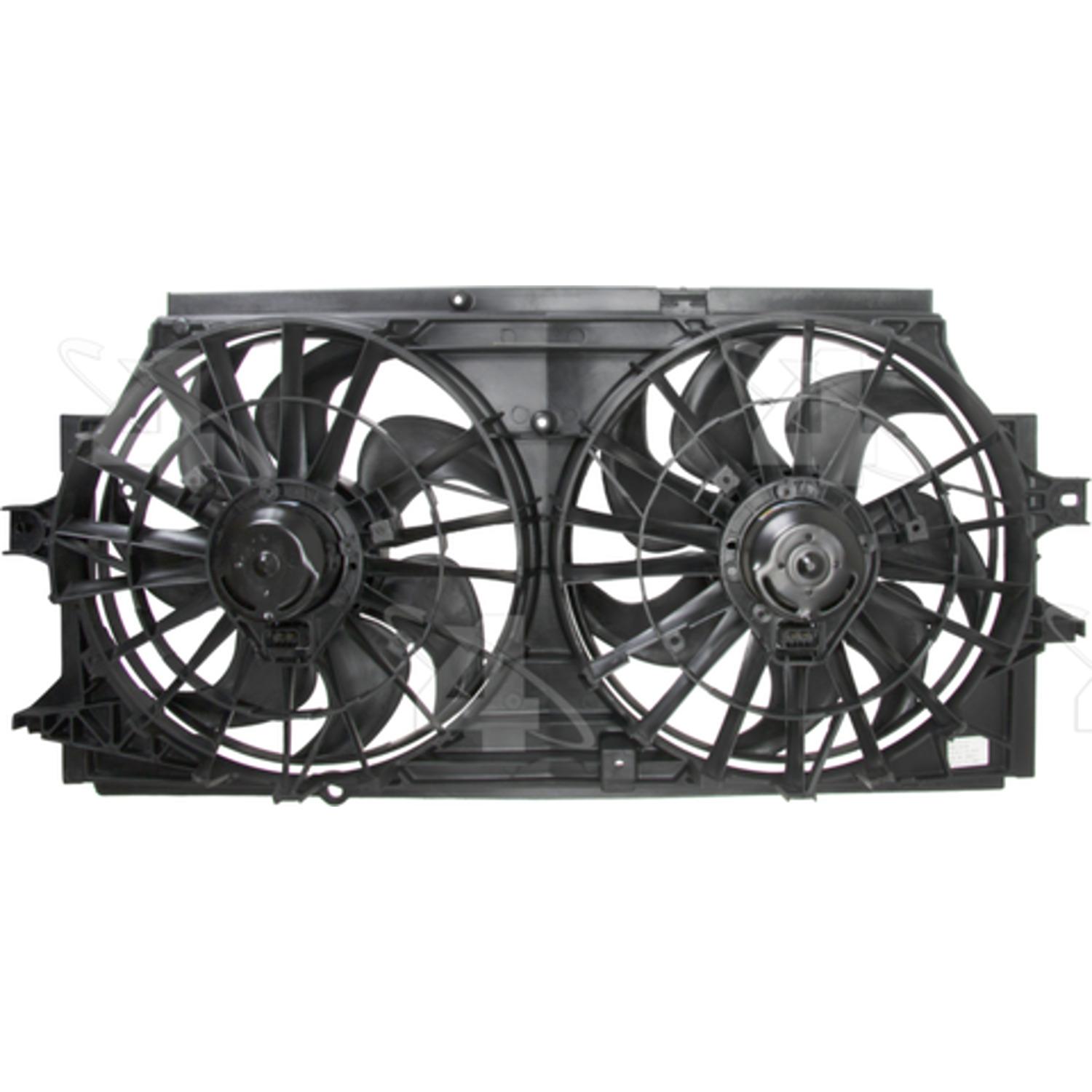 Four Seasons 75512 Dual Radiator and Condenser Fan Assembly product image 2 of 3