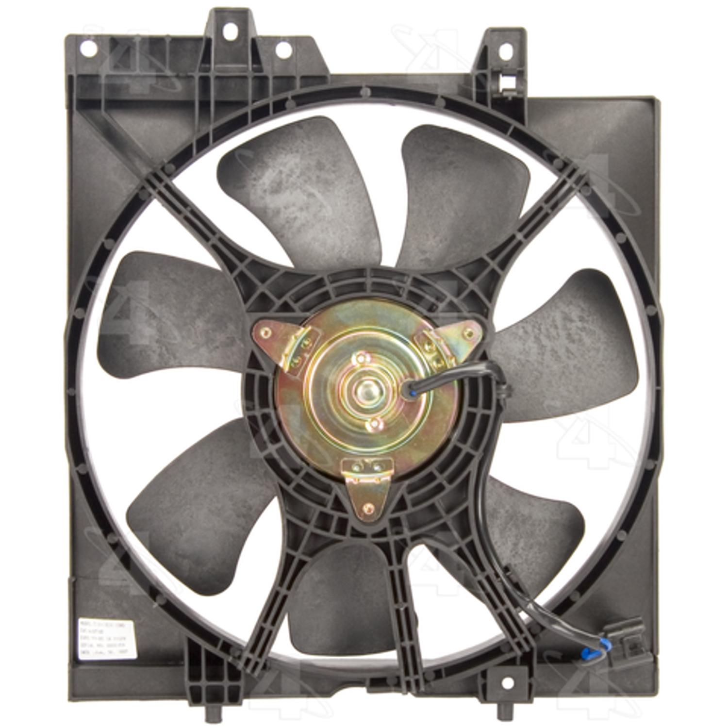 Four Seasons 75525 A/C Condenser Fan Assembly product image 1 of 3