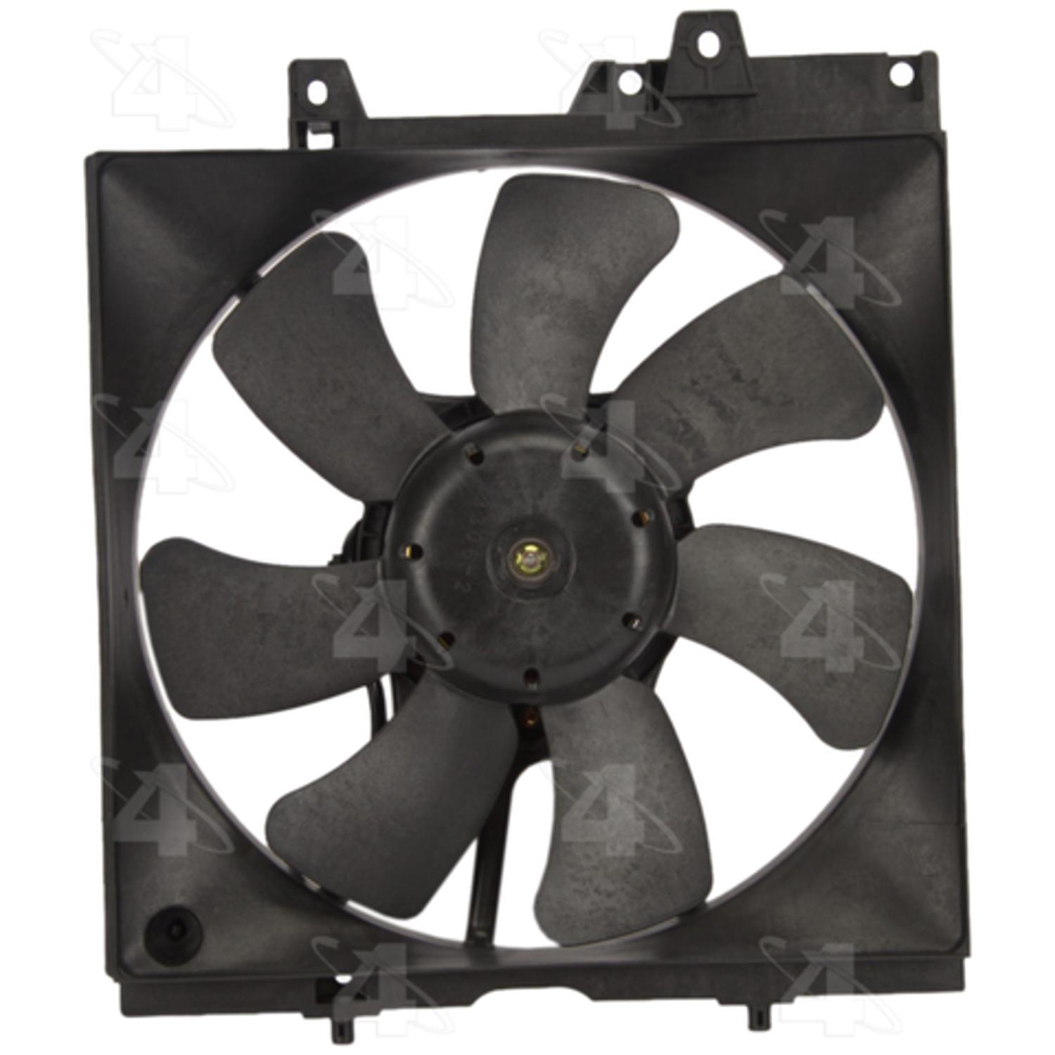 Four Seasons 75525 A/C Condenser Fan Assembly product image 2 of 3