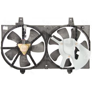 Four Seasons 75527 - Engine Cooling Fan Assembly Four Seasons 75527 Dual Radiator and Condenser Fan Assembly product image 1 of 2