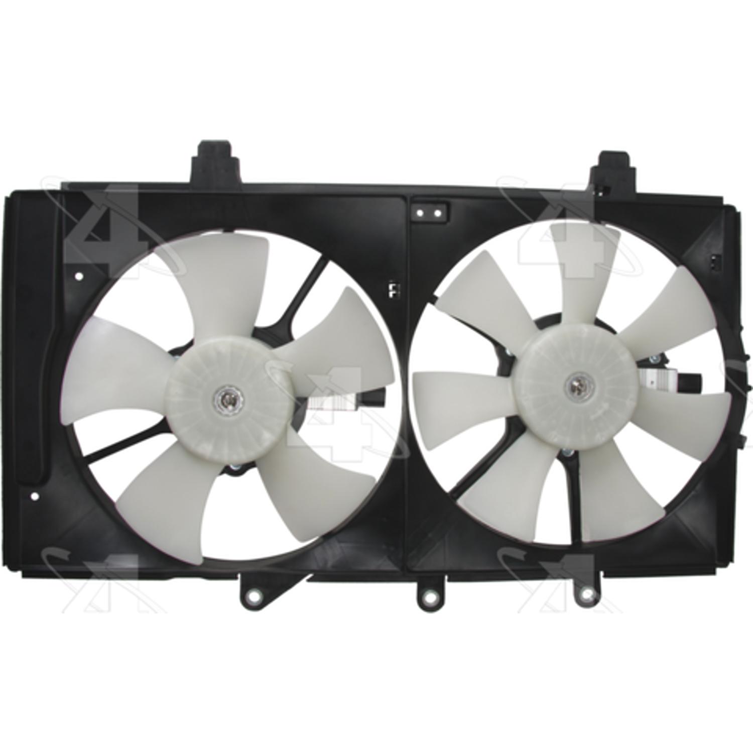 Four Seasons 75528 - Engine Cooling Fan Assembly Four Seasons 75528 Dual Radiator and Condenser Fan Assembly product image 3 of 3