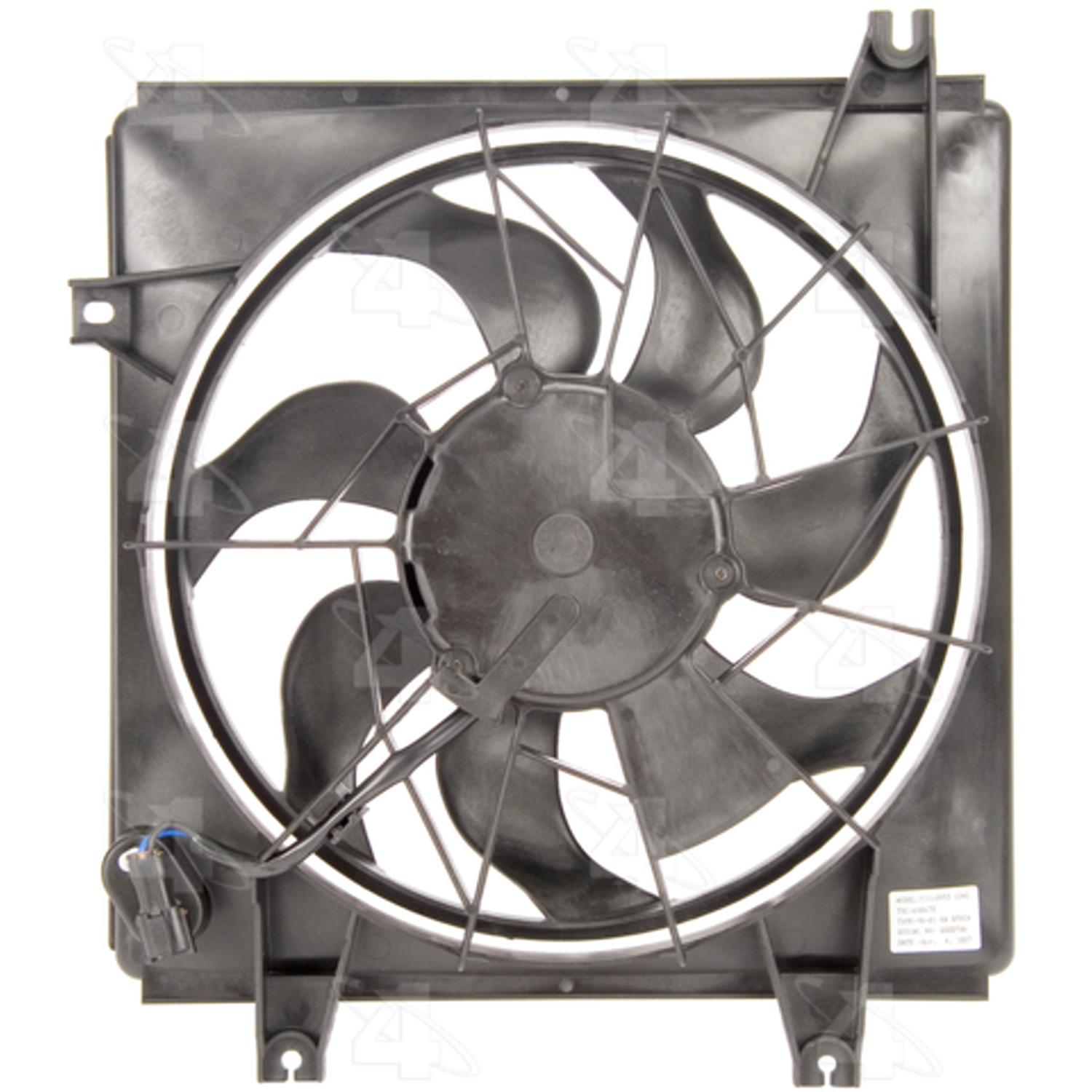 Four Seasons 75532 - A/C Condenser Fan Assembly Four Seasons 75532 A/C Condenser Fan Assembly product image 1 of 2