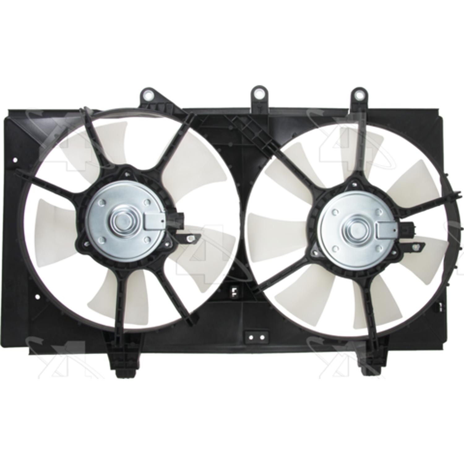 Four Seasons 75533 - Engine Cooling Fan Assembly Four Seasons 75533 Dual Radiator and Condenser Fan Assembly product image 2 of 3