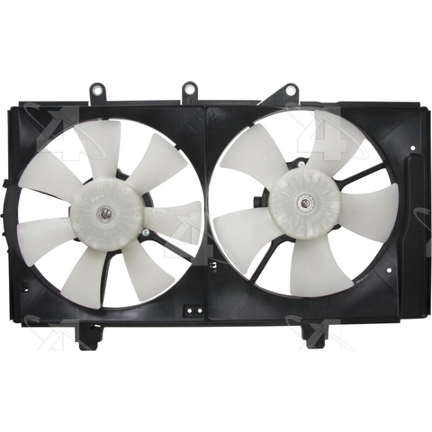 Four Seasons 75533 - Engine Cooling Fan Assembly Four Seasons 75533 Dual Radiator and Condenser Fan Assembly product image 3 of 3