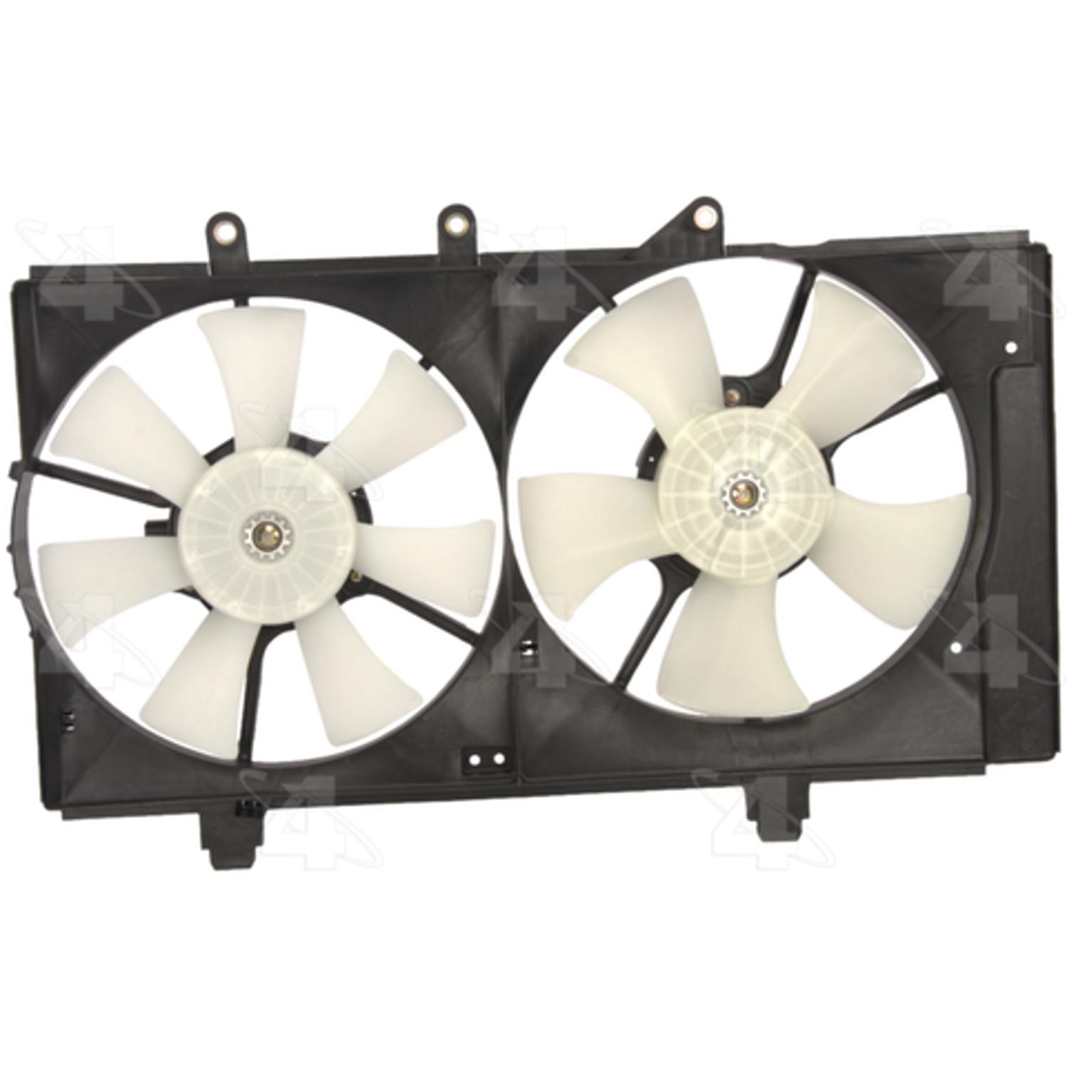 Four Seasons 75558 - Engine Cooling Fan Assembly Four Seasons 75558 Dual Radiator and Condenser Fan Assembly product image 2 of 2