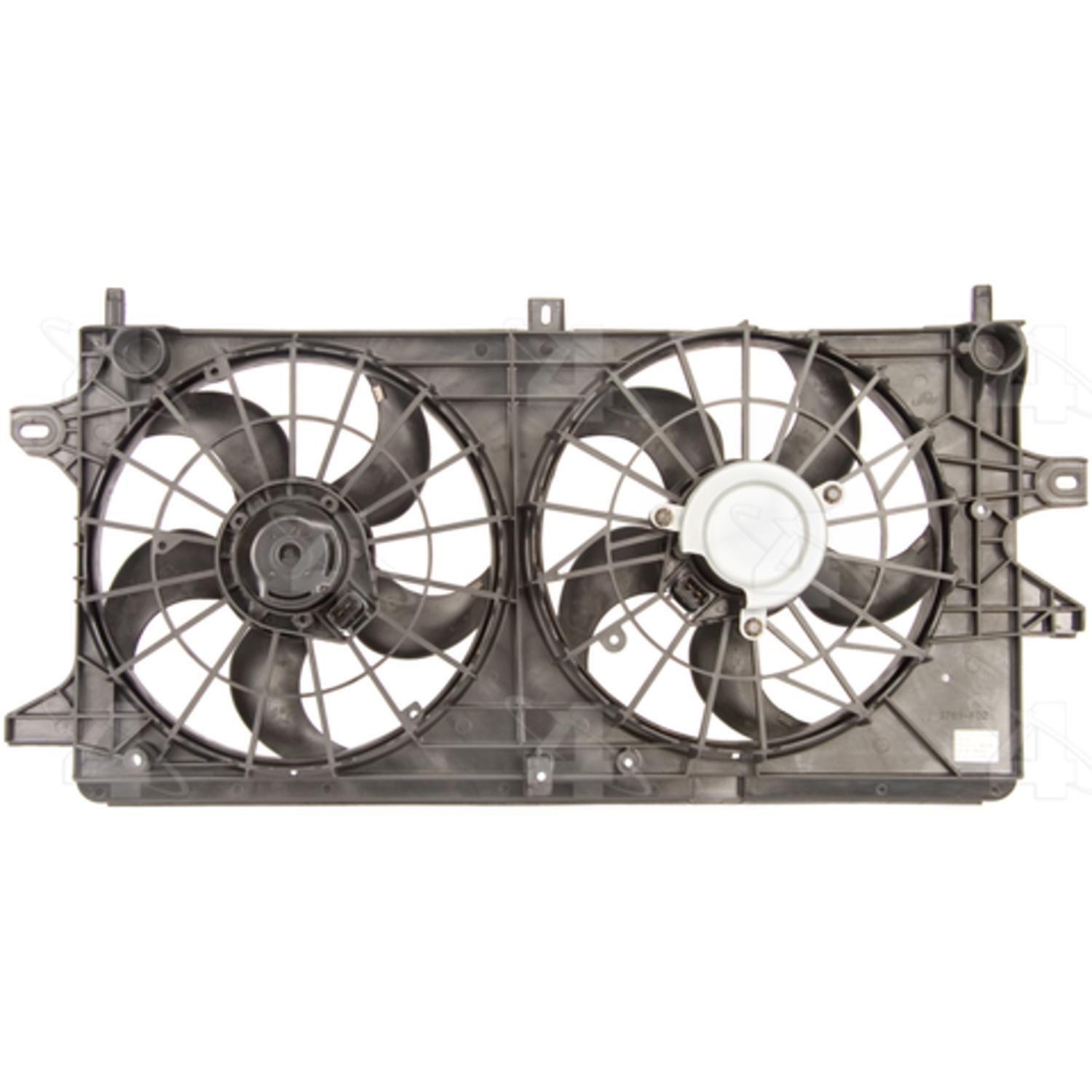 Four Seasons 75608 - Engine Cooling Fan Assembly Four Seasons 75608 Dual Radiator and Condenser Fan Assembly product image 1 of 2
