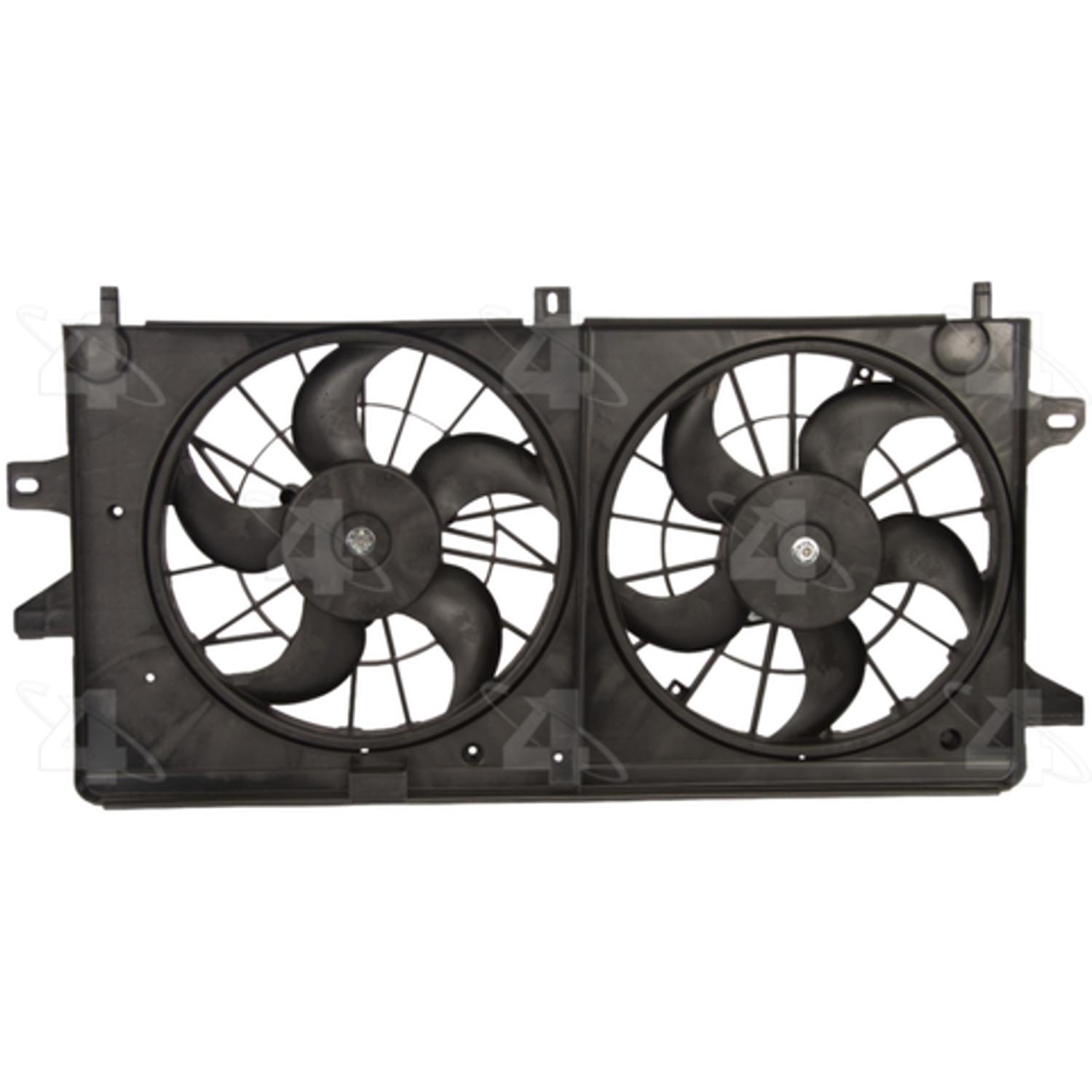 Four Seasons 75608 - Engine Cooling Fan Assembly Four Seasons 75608 Dual Radiator and Condenser Fan Assembly product image 2 of 2
