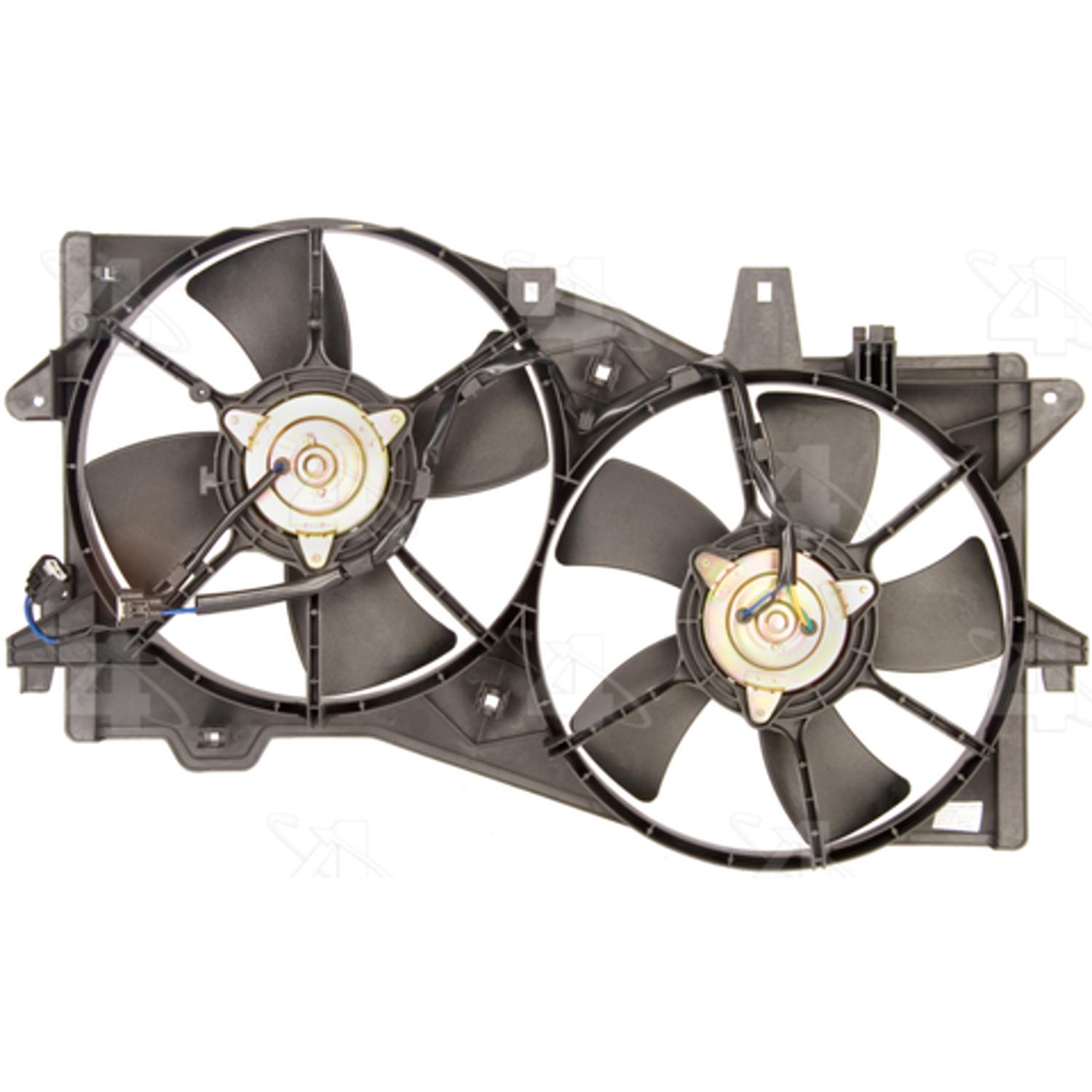 Four Seasons 75613 - Engine Cooling Fan Assembly Four Seasons 75613 Dual Radiator and Condenser Fan Assembly product image 1 of 2