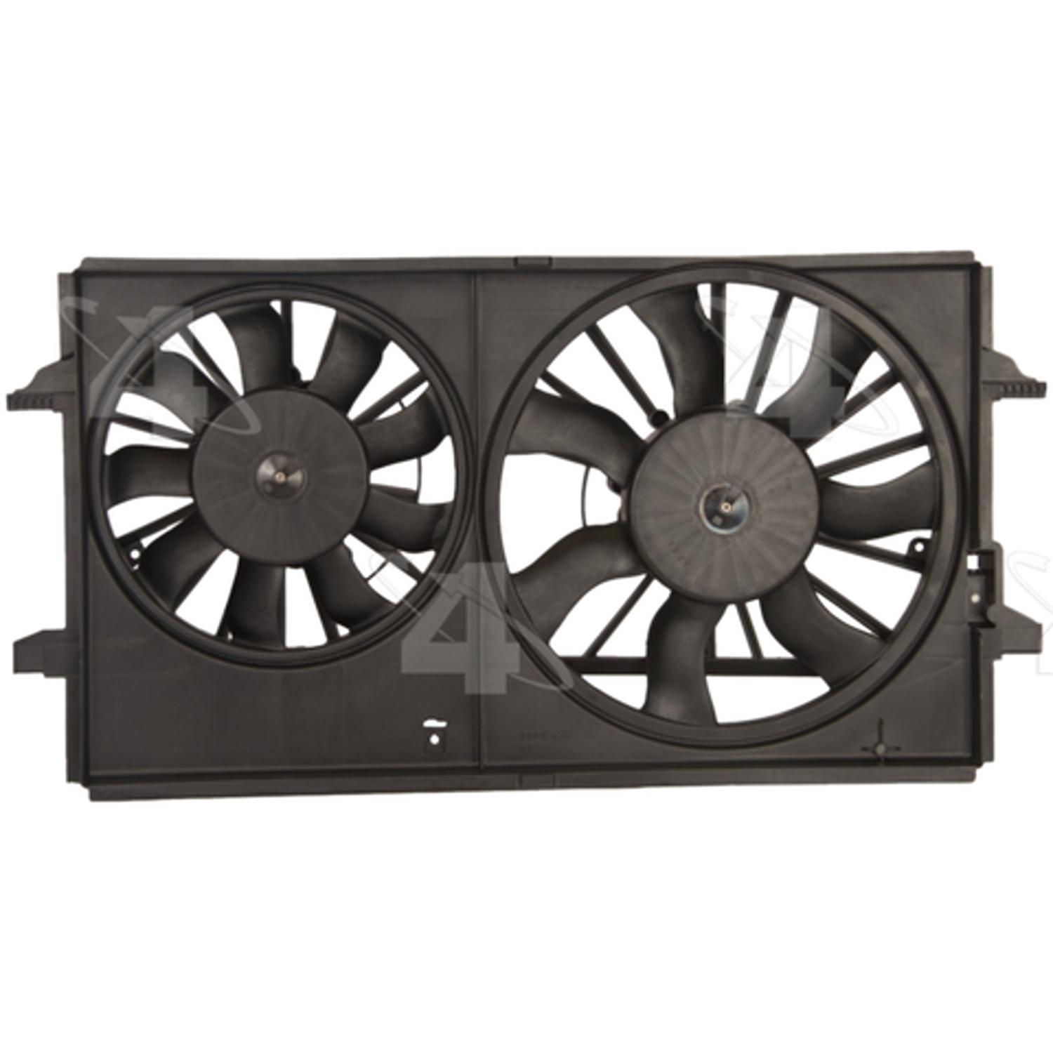 Four Seasons 75614 Dual Radiator and Condenser Fan Assembly product image 2 of 2