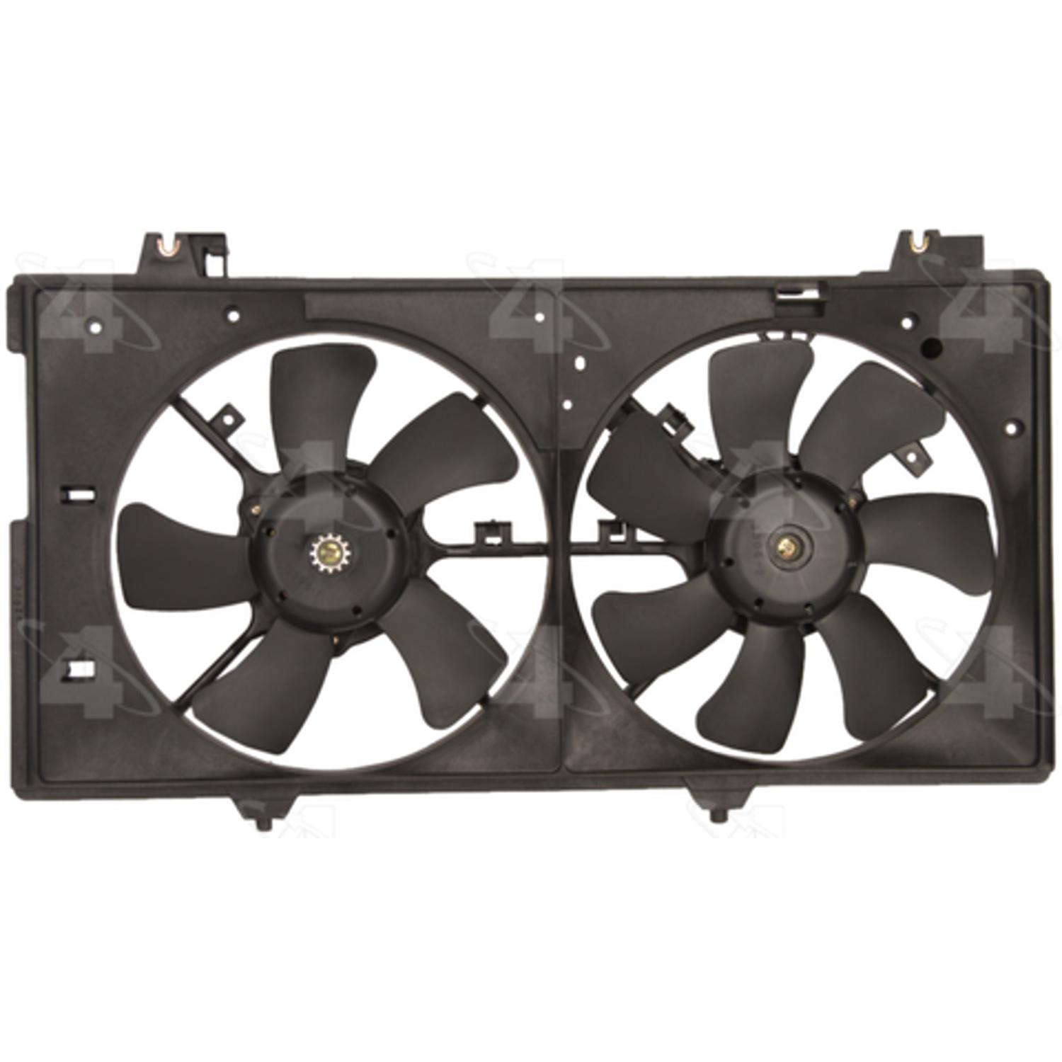 Four Seasons 75615 - Engine Cooling Fan Assembly Four Seasons 75615 Dual Radiator and Condenser Fan Assembly product image 2 of 2