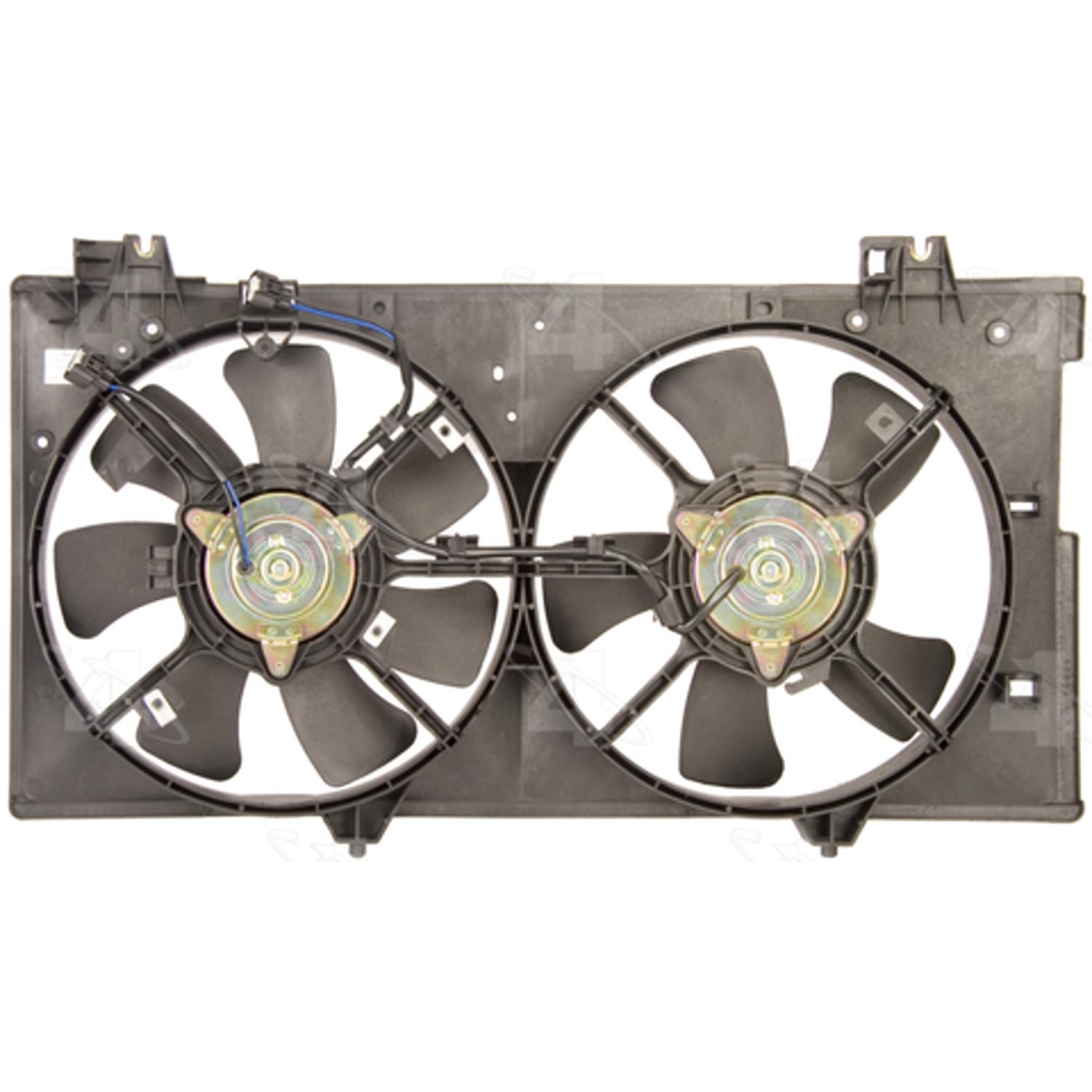 Four Seasons 75616 - Engine Cooling Fan Assembly Four Seasons 75616 Dual Radiator and Condenser Fan Assembly product image 1 of 2