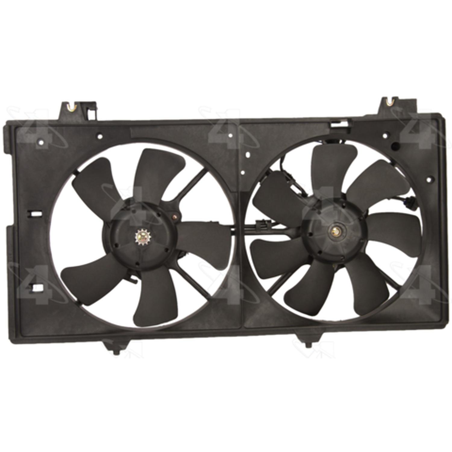 Four Seasons 75616 - Engine Cooling Fan Assembly Four Seasons 75616 Dual Radiator and Condenser Fan Assembly product image 2 of 2