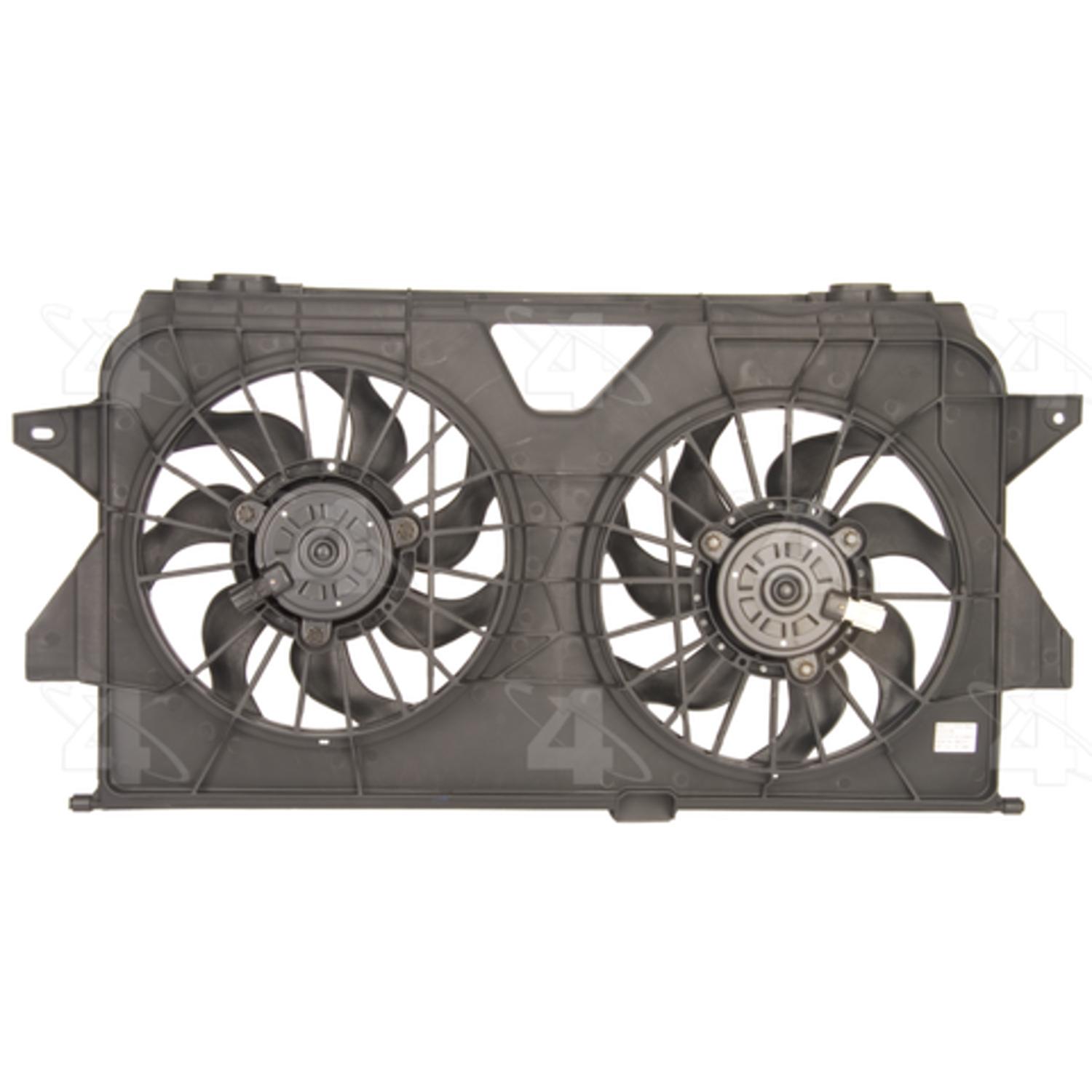 Four Seasons 75622 - Engine Cooling Fan Assembly Four Seasons 75622 Dual Radiator and Condenser Fan Assembly product image 1 of 2