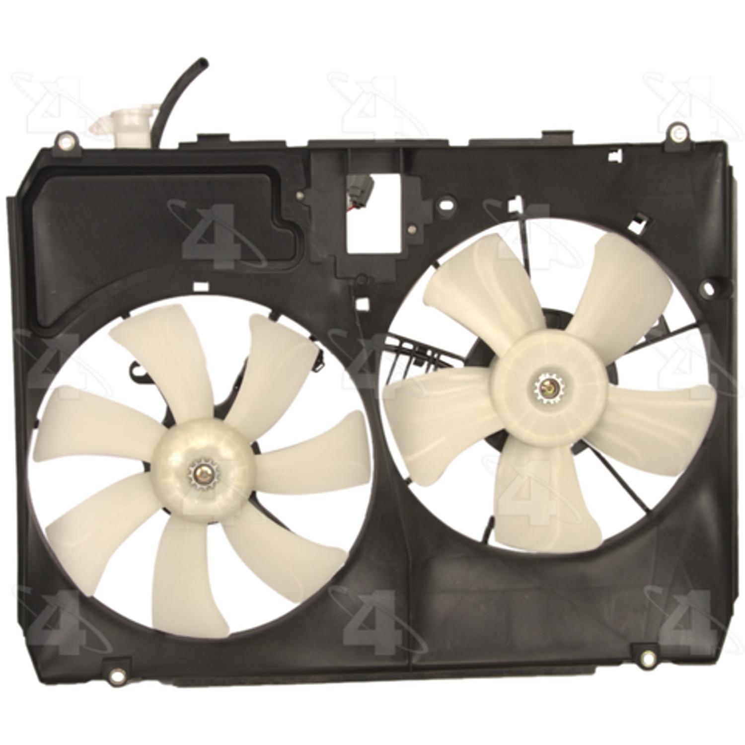 Four Seasons 75632 - Engine Cooling Fan Assembly Four Seasons 75632 Dual Radiator and Condenser Fan Assembly product image 2 of 2