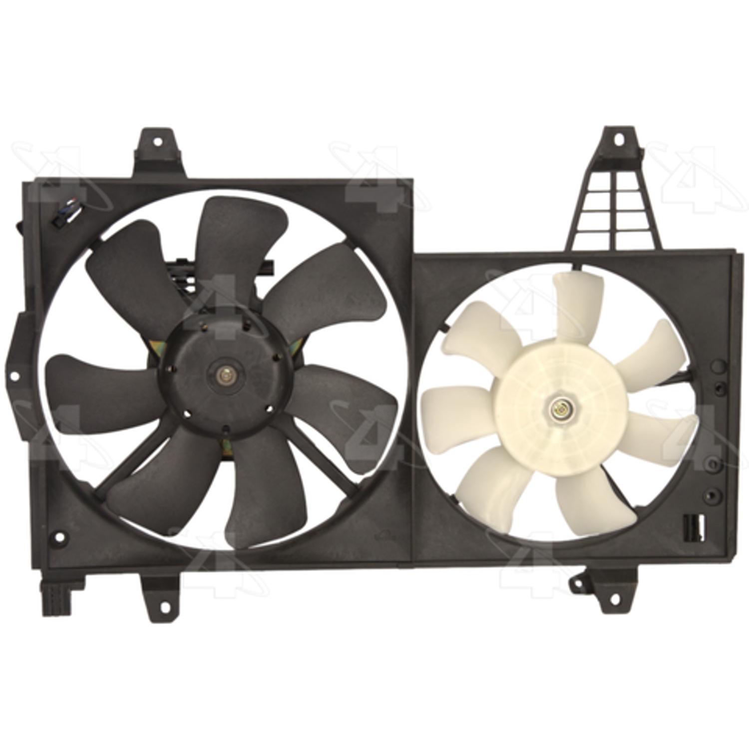 Four Seasons 75650 - Engine Cooling Fan Assembly Four Seasons 75650 Dual Radiator and Condenser Fan Assembly product image 2 of 2