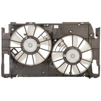 Four Seasons 75653 - Engine Cooling Fan Assembly Four Seasons 75653 Dual Radiator and Condenser Fan Assembly product image 1 of 2